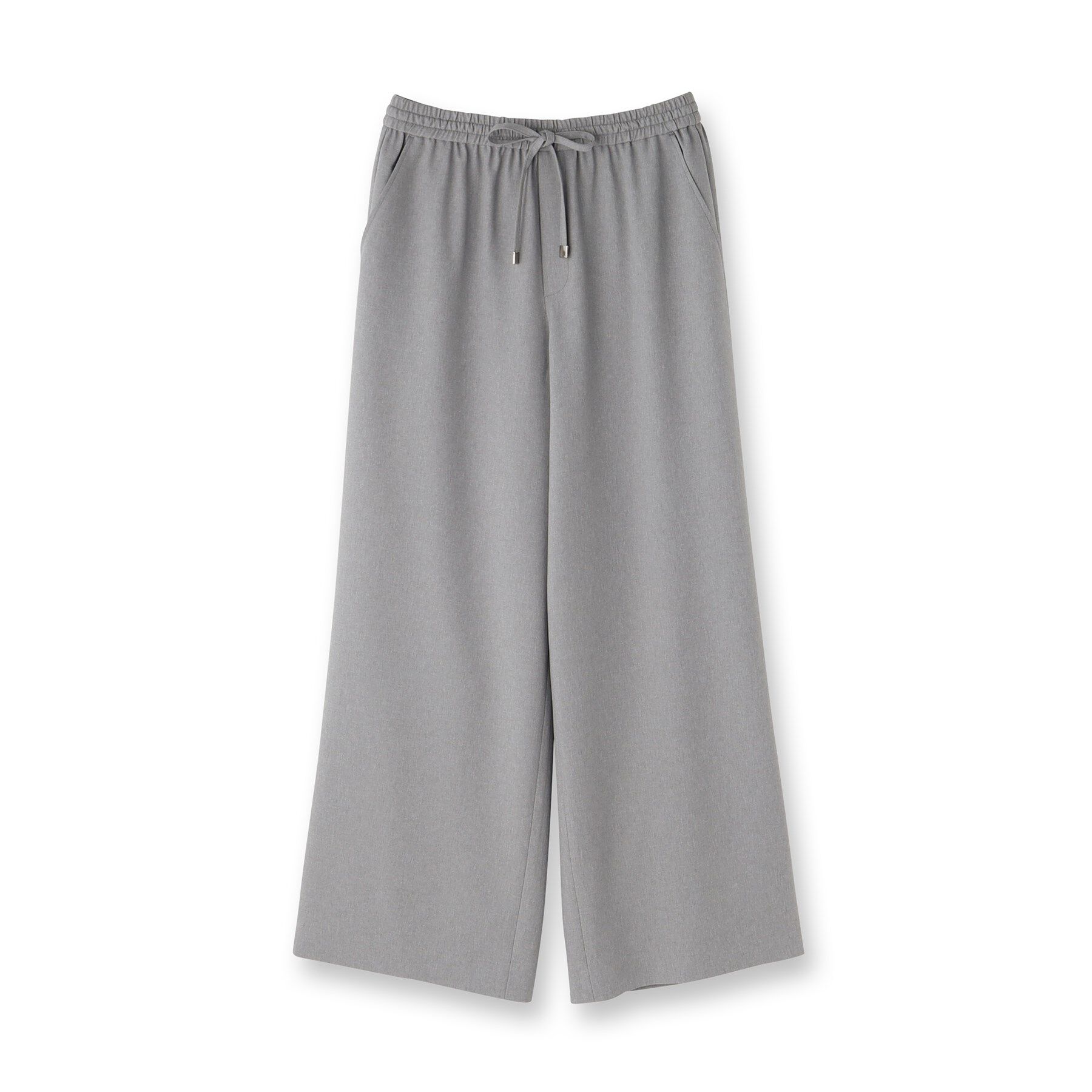 UNTITLED「【洗える/ワイド/ウエストゴム】ストレッチドロストパンツ」|その他|