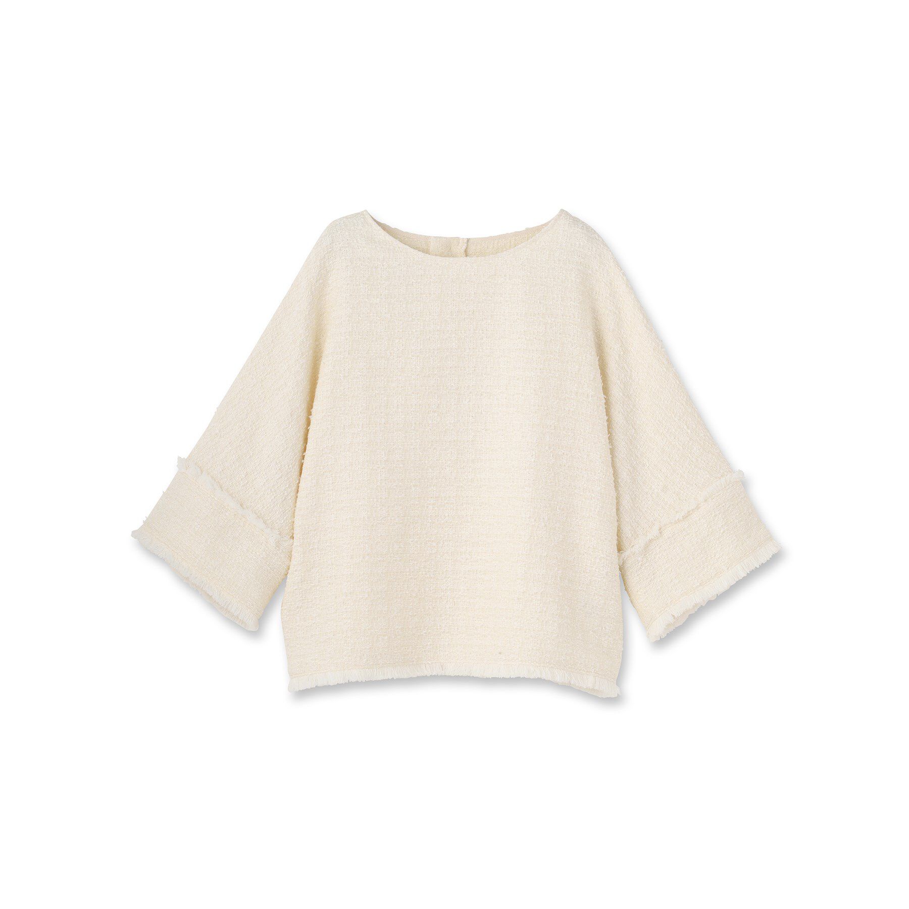 UNTITLED「【きれいめ／体型カバー】ツイードドルマントップス」|シャツ・ブラウス|