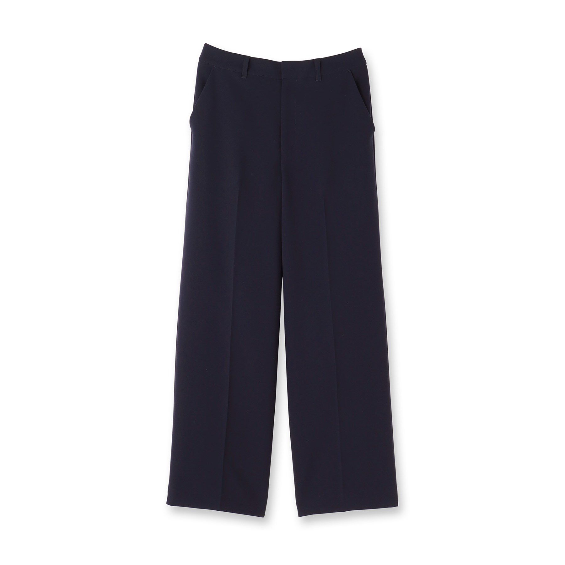 UNTITLED「【洗えるスーツ/ストレッチ性/後ろウエストゴム】ワイドパンツ」|その他|