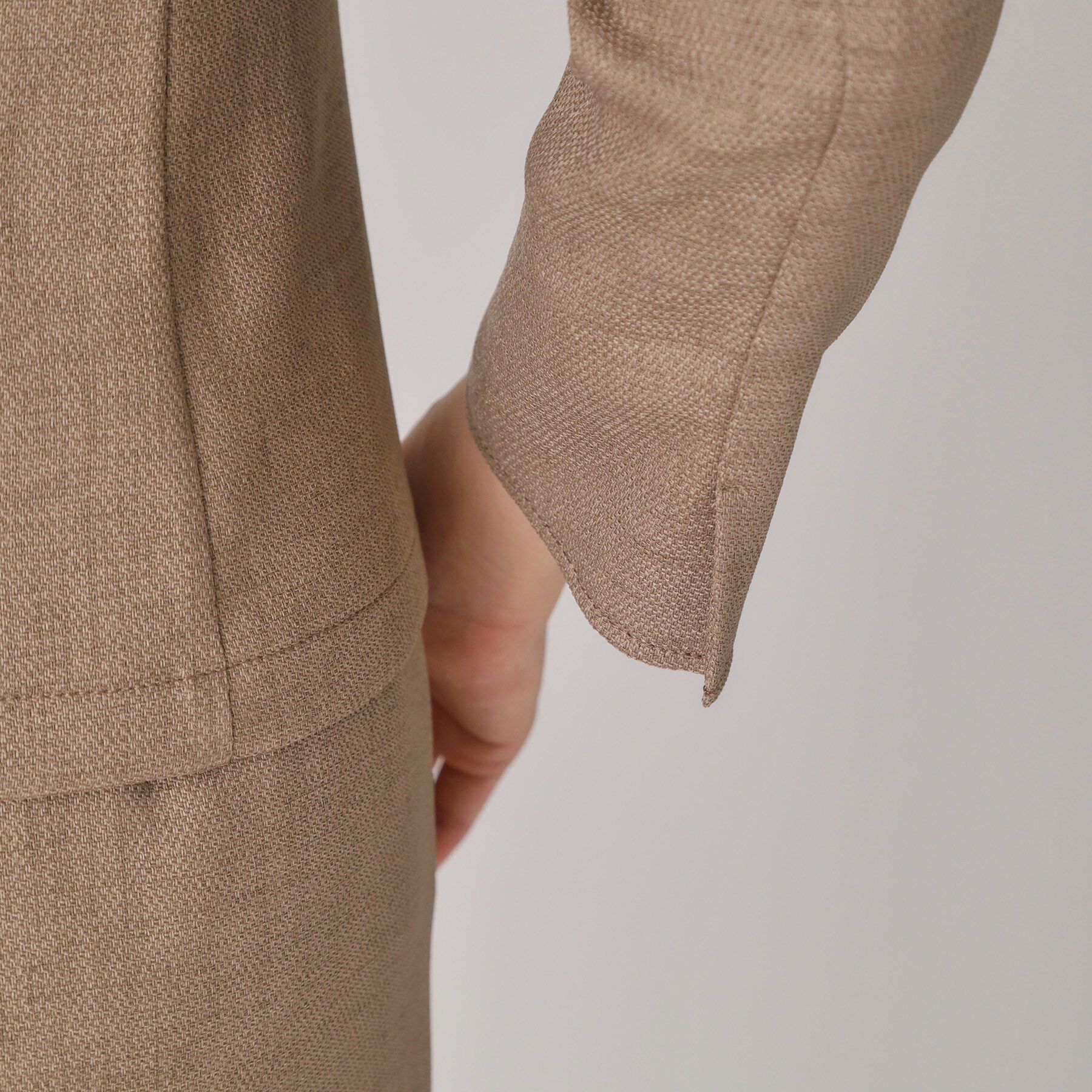 COUP DE CHANCE「【手洗い可／日本製】ノーカラージャケット」|ノーカラージャケット|