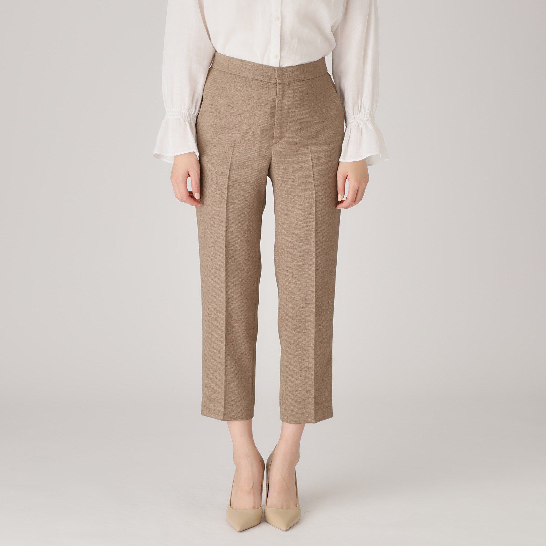 COUP DE CHANCE「【手洗い可／日本製】タックレテーパードパンツ」|その他|