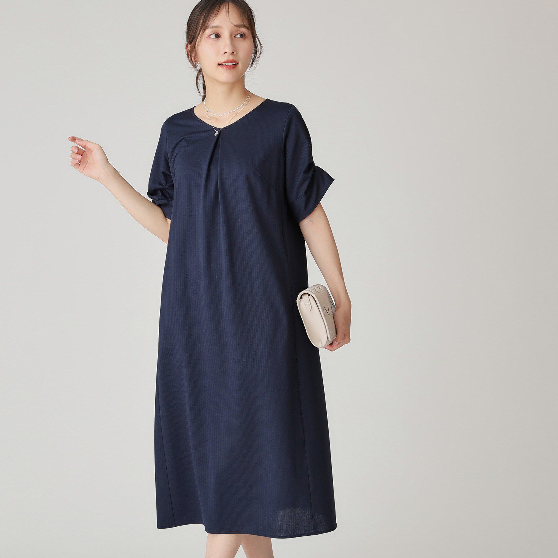 COUP DE CHANCE「【手洗い可／日本製】リラクシーワンピース」|ワンピース|