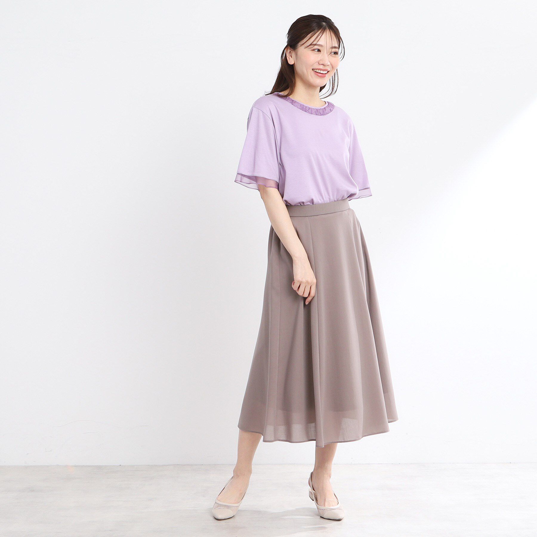 Reflect「【洗える】キレイめジャージプルオーバー」|Tシャツ・カットソー|