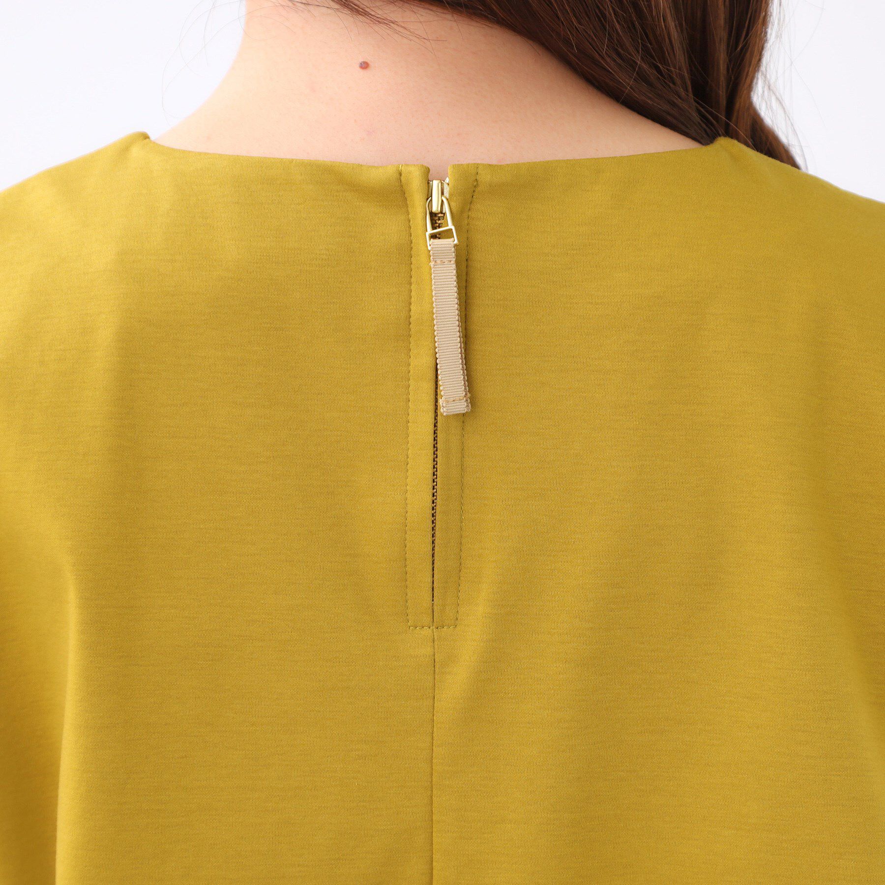 Reflect「【アウターを着てもすっきり／体型カバー／腰周りが気にならない】長め丈プルオーバージャージ」|Tシャツ・カットソー|