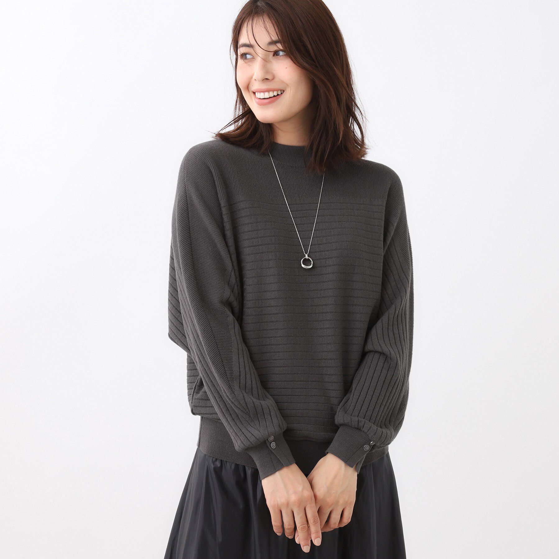 Reflect「【秋映え／ゆったり着られる◎】ドルマンシルエットニット」|ニット・セーター|