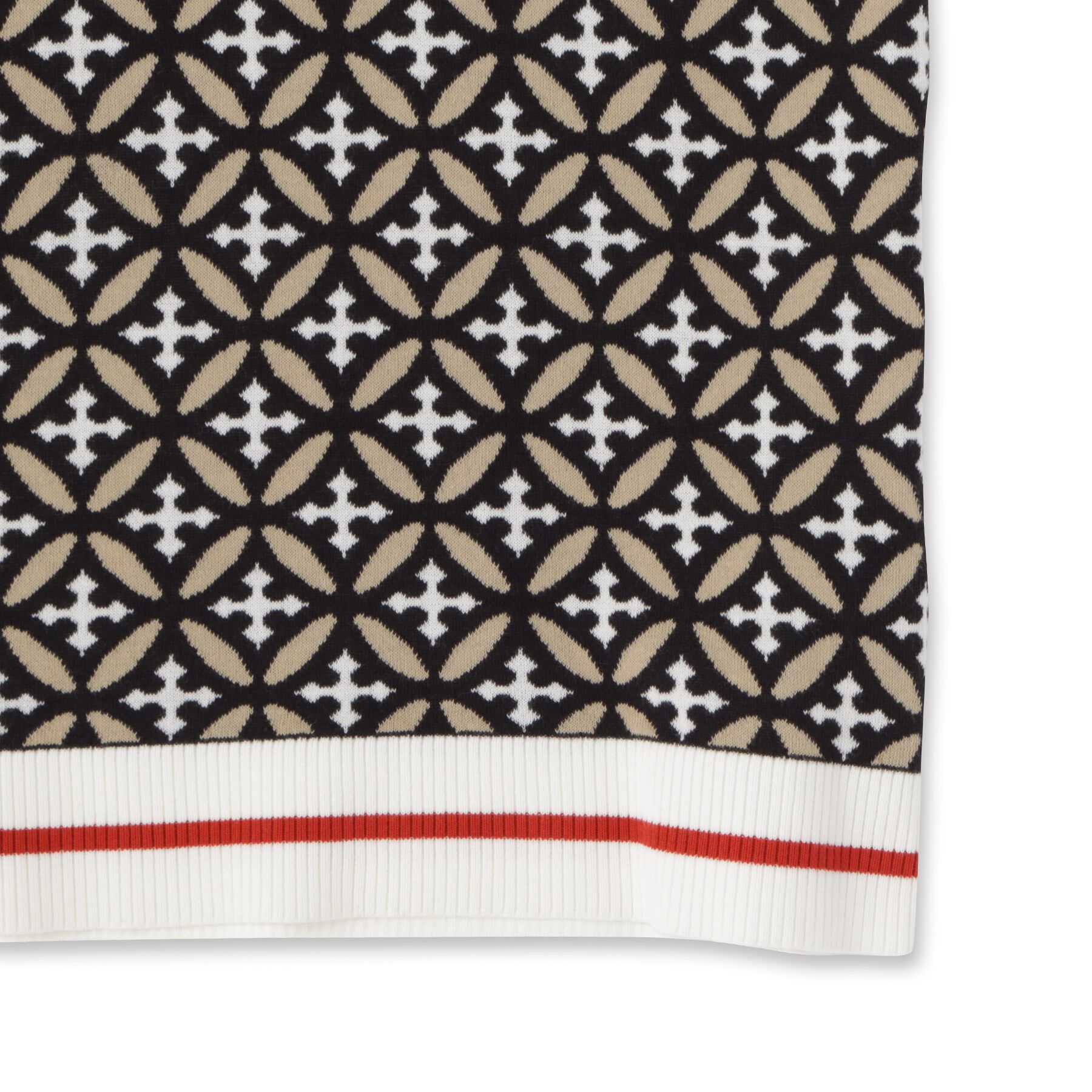 DRESSTERIOR「オーバーラップサークル ニットポロシャツ」|ニット・セーター|