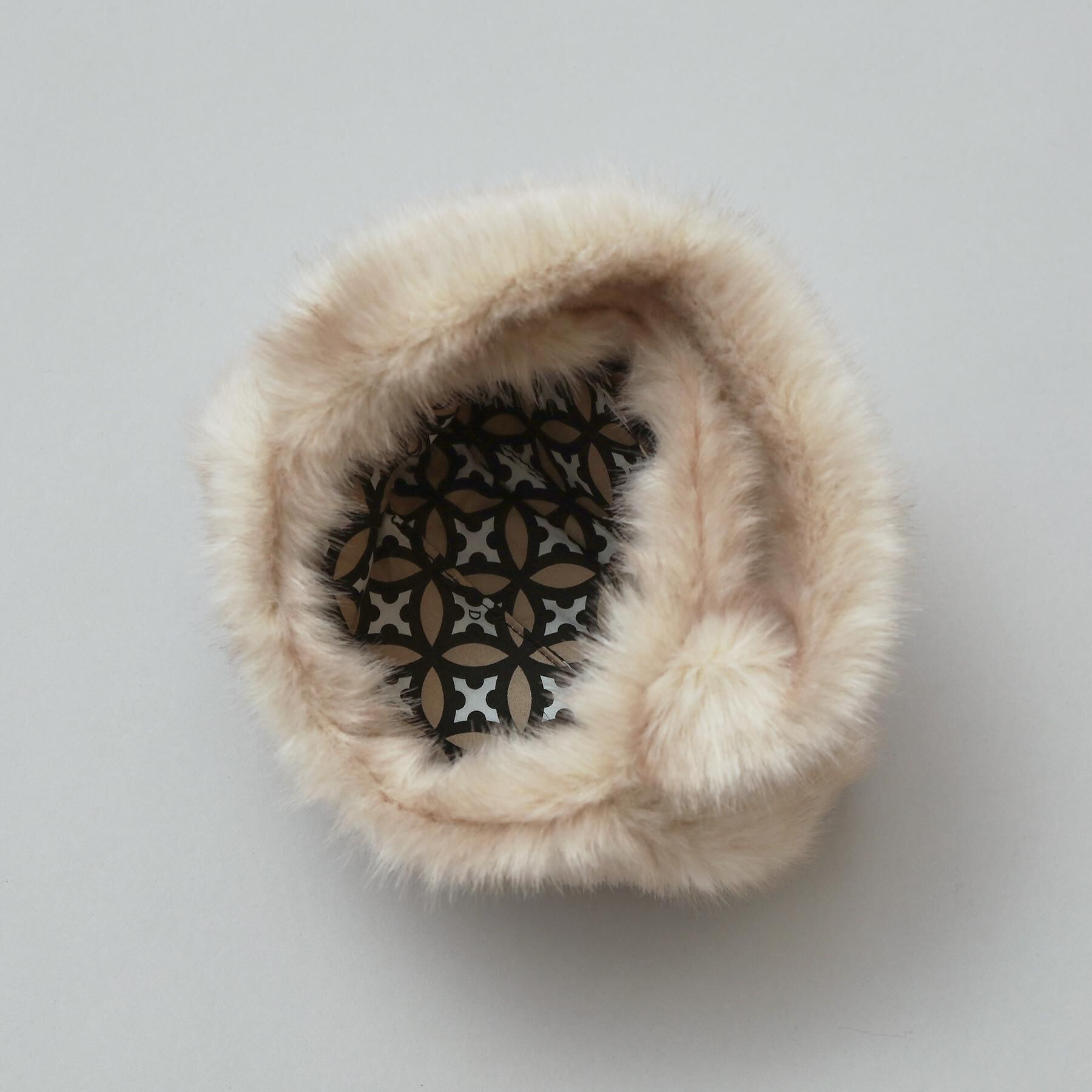 DRESSTERIOR「【CLASSY.12月号掲載】コンパクトフェイクファーバッグ」|ハンドバッグ|