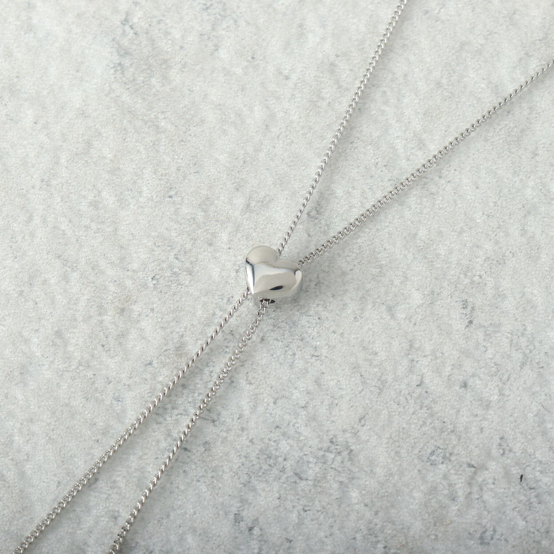 grove「メタルハートAJネックレス」|ネックレス|