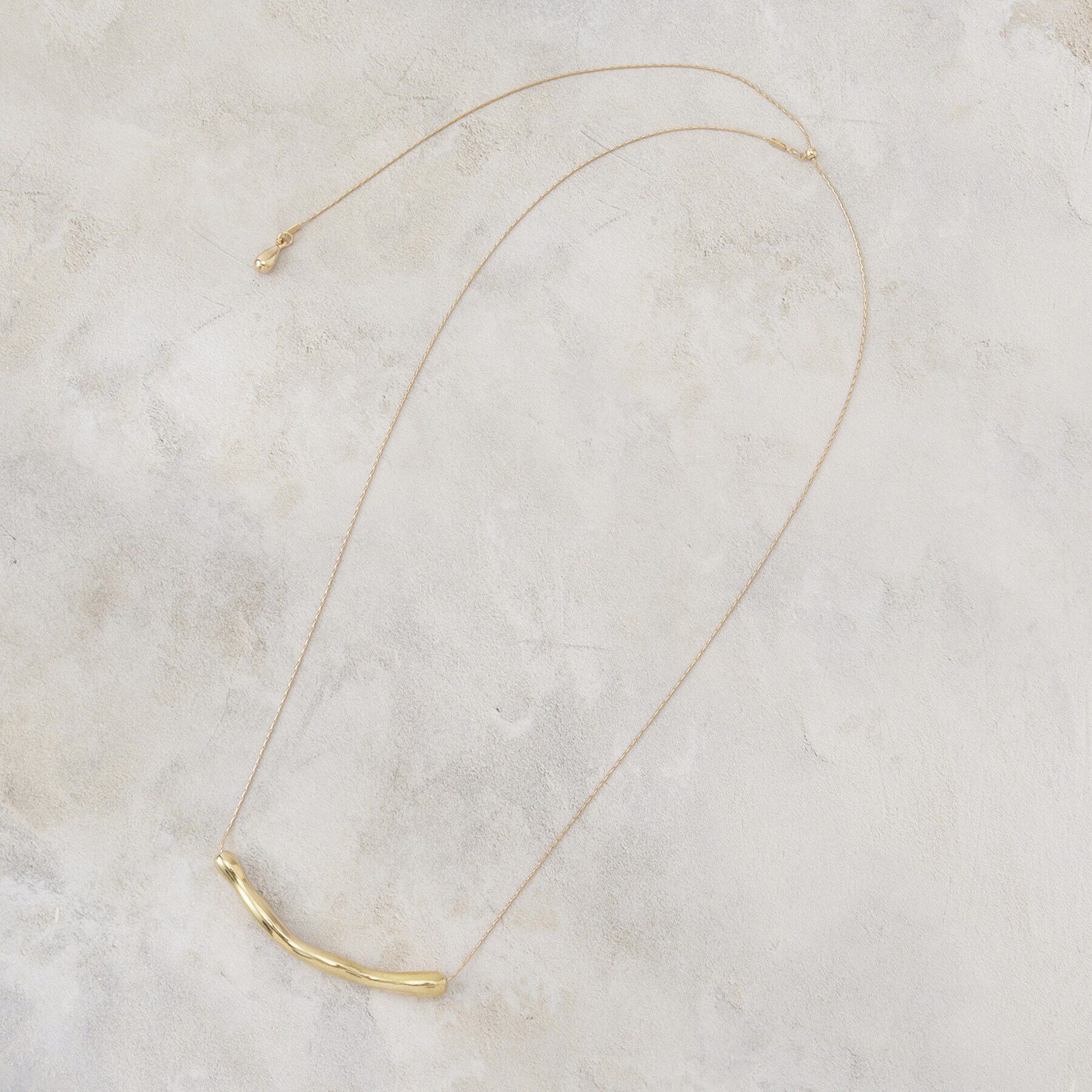 grove「ニュアンスメタルバースライドネックレス」|ネックレス|