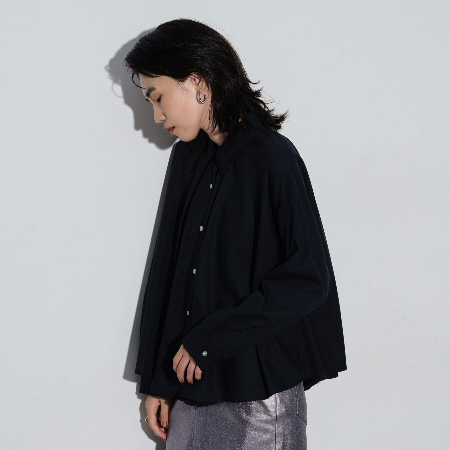 GALLEST「フレアブロードシャツ」|シャツ・ブラウス|