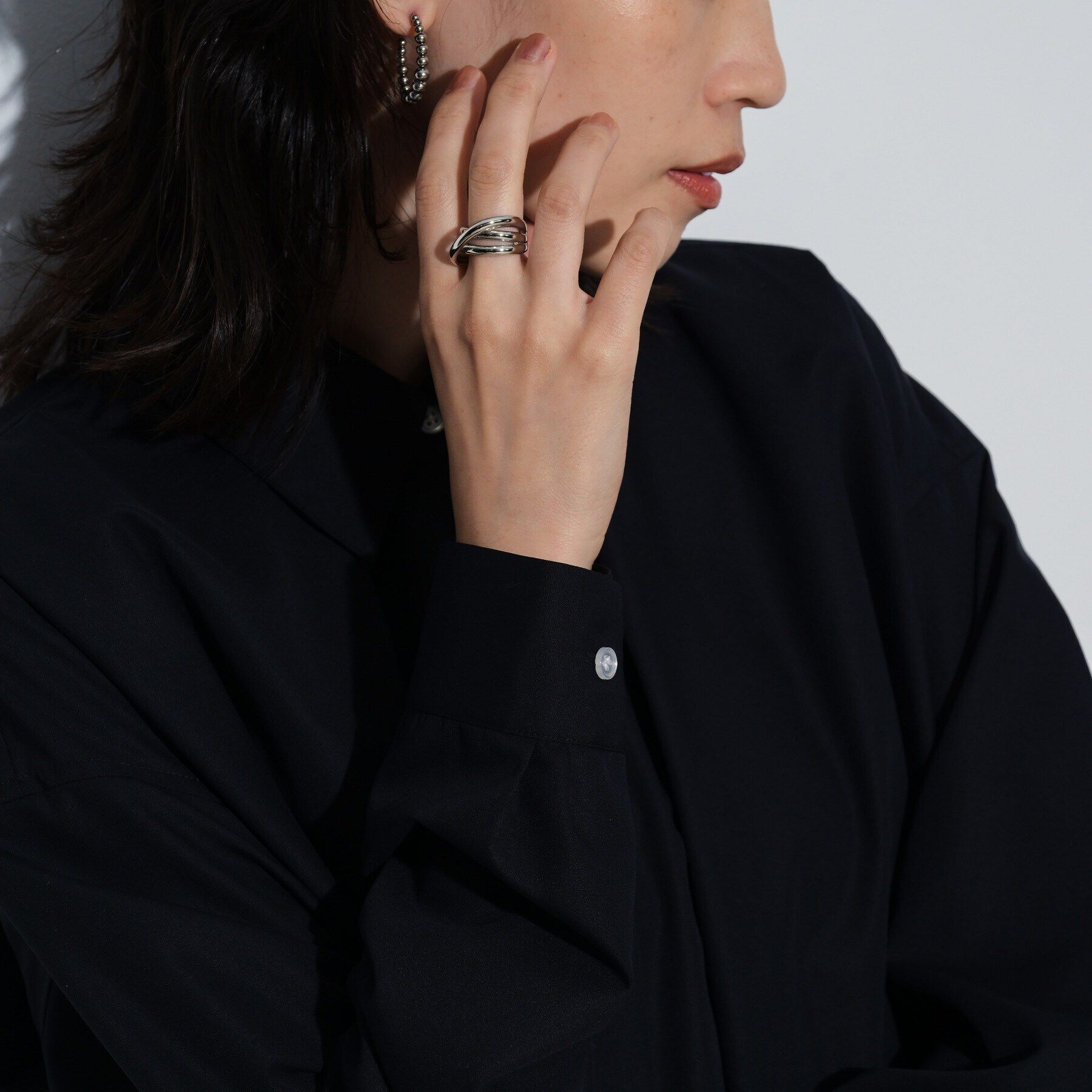 GALLEST「フレアブロードシャツ」|シャツ・ブラウス|