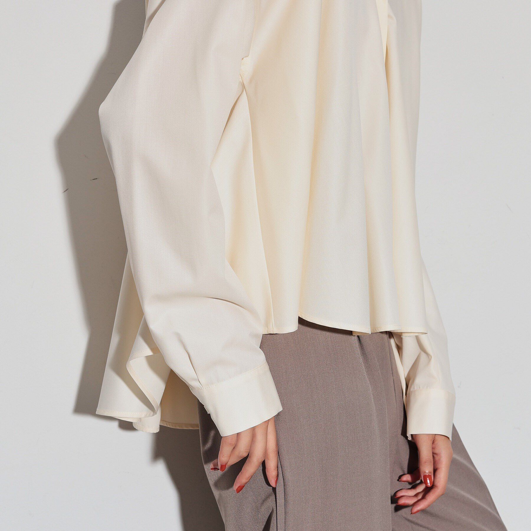 GALLEST「フレアブロードシャツ」|シャツ・ブラウス|