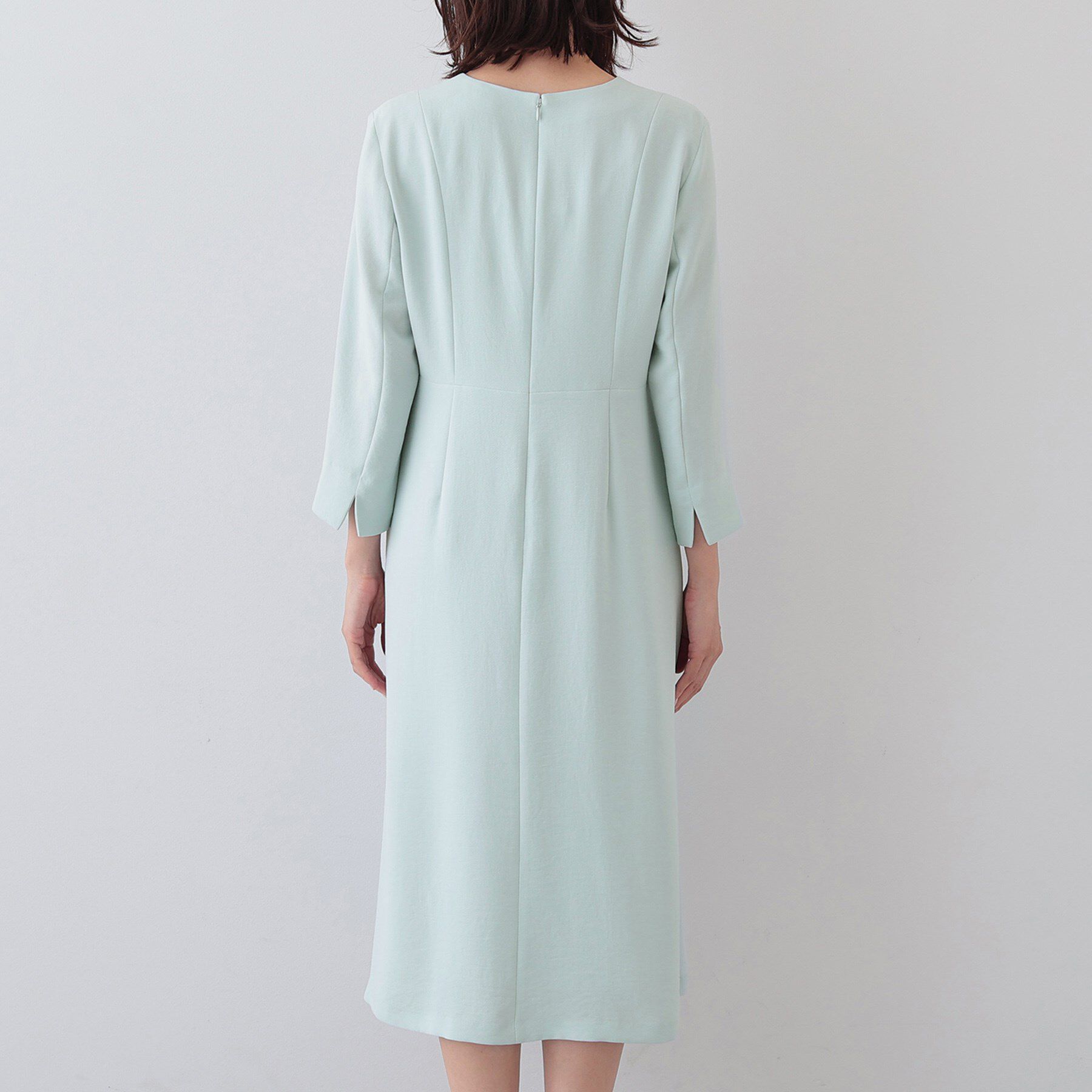 INDIVI「【着る日傘/遮熱/UVケア】フィット＆フレアワンピース」|ワンピース|