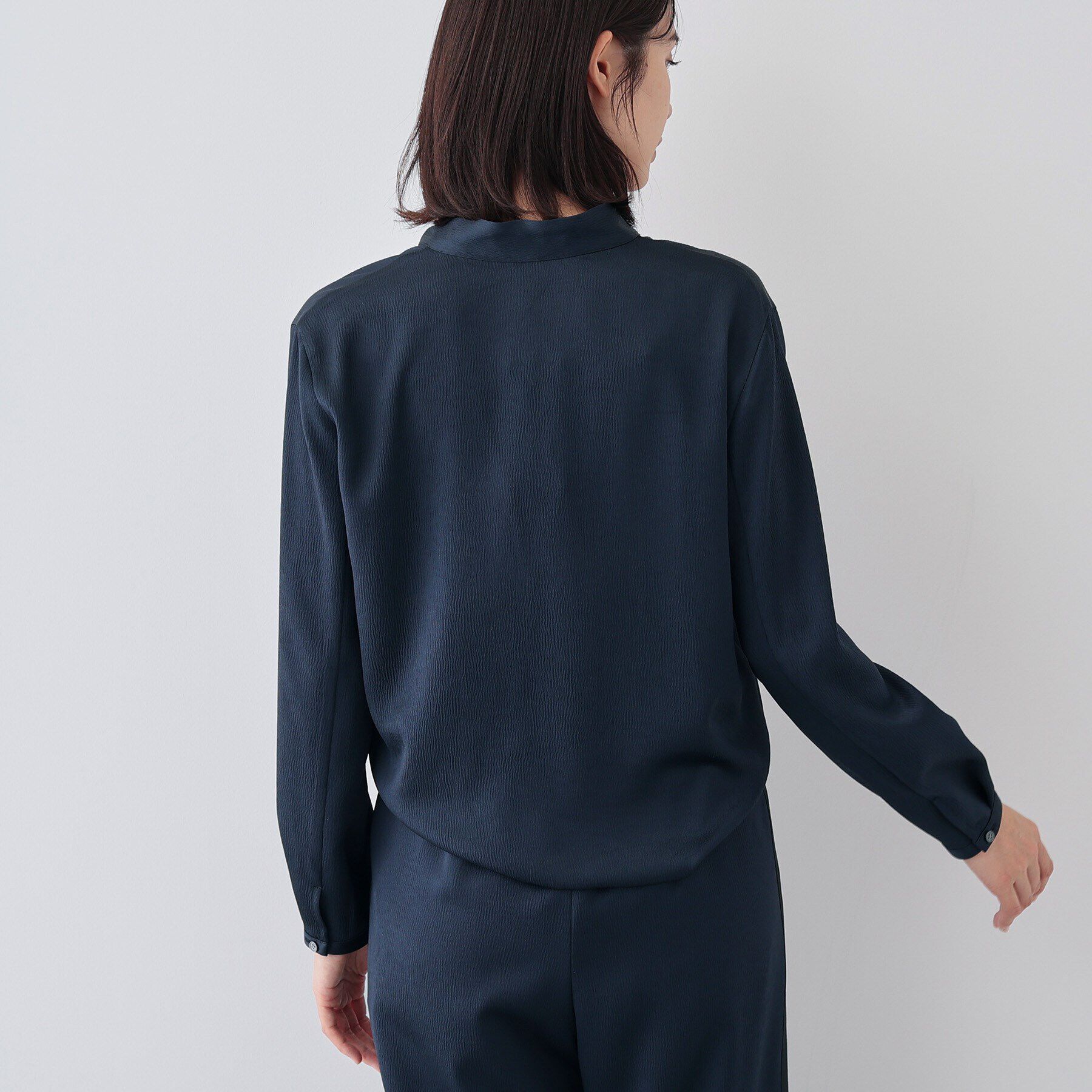 INDIVI「【日本製／SETUP可能】スカーフデザインブラウス」|シャツ・ブラウス|