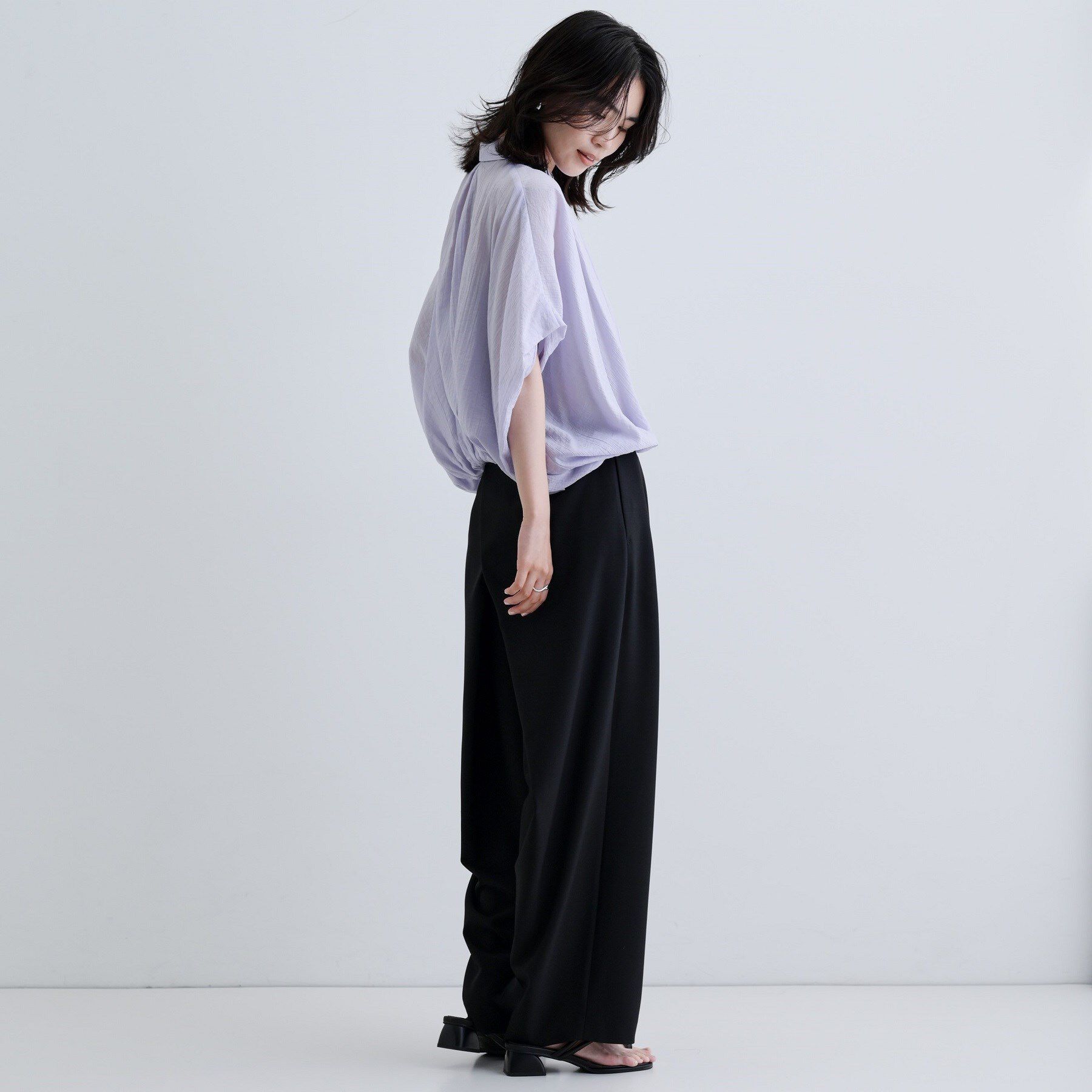 GALLEST「バルーンフォルムブラウス」|シャツ・ブラウス|