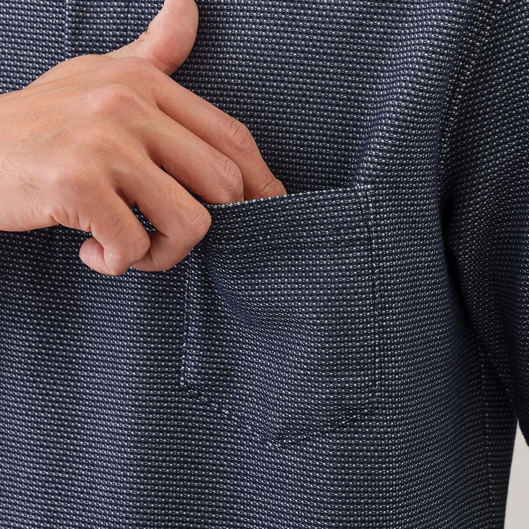 TAKEO KIKUCHI「【抗菌防臭／9色5サイズ展開】ハニカムメランジ ポロシャツ」|ポロシャツ|