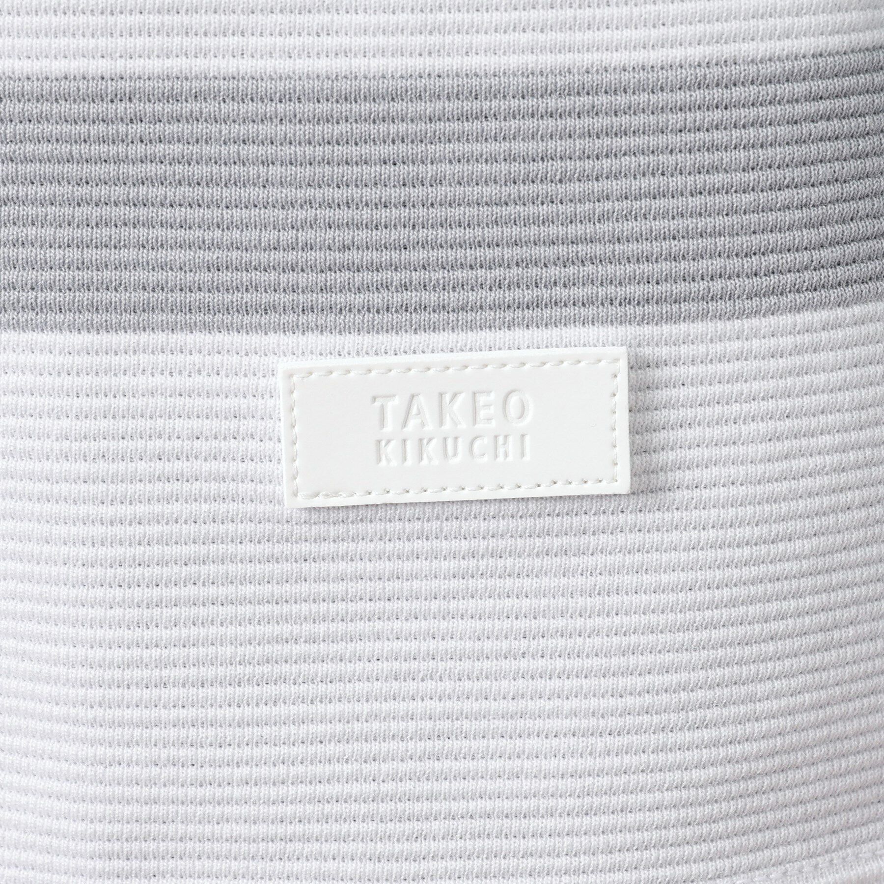 TAKEO KIKUCHI「リップルパネルボーダーカットソー」|Tシャツ・カットソー|