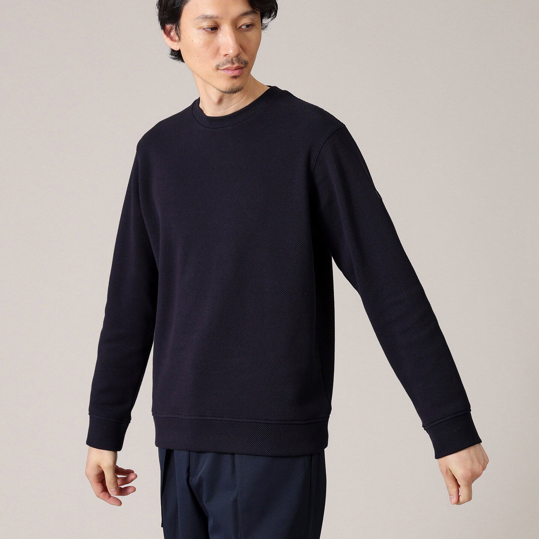 TAKEO KIKUCHI「【尾州織】クルーネック カットソー」|Tシャツ・カットソー|