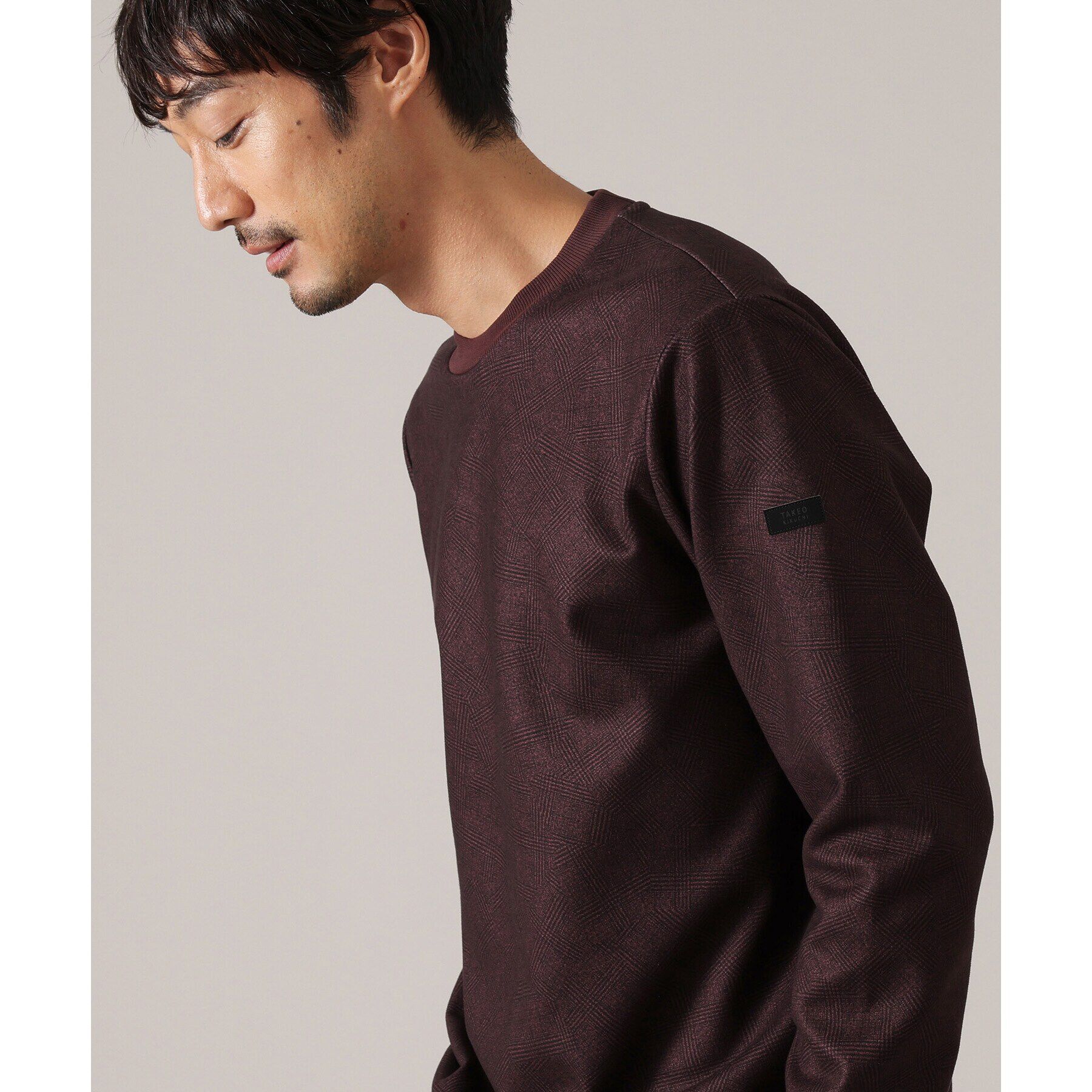 TAKEO KIKUCHI「【DOWN FABRIC】ダウンファブリック プルオーバー スウェット」|パーカー|