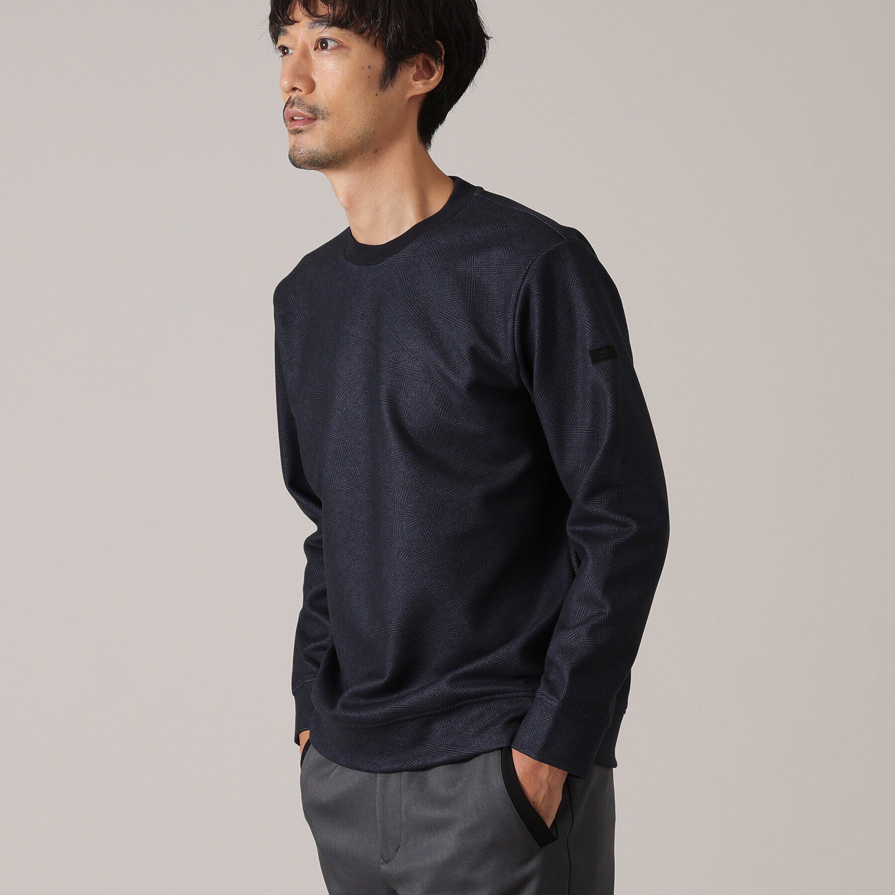 TAKEO KIKUCHI「【DOWN FABRIC】ダウンファブリック プルオーバー スウェット」|パーカー|