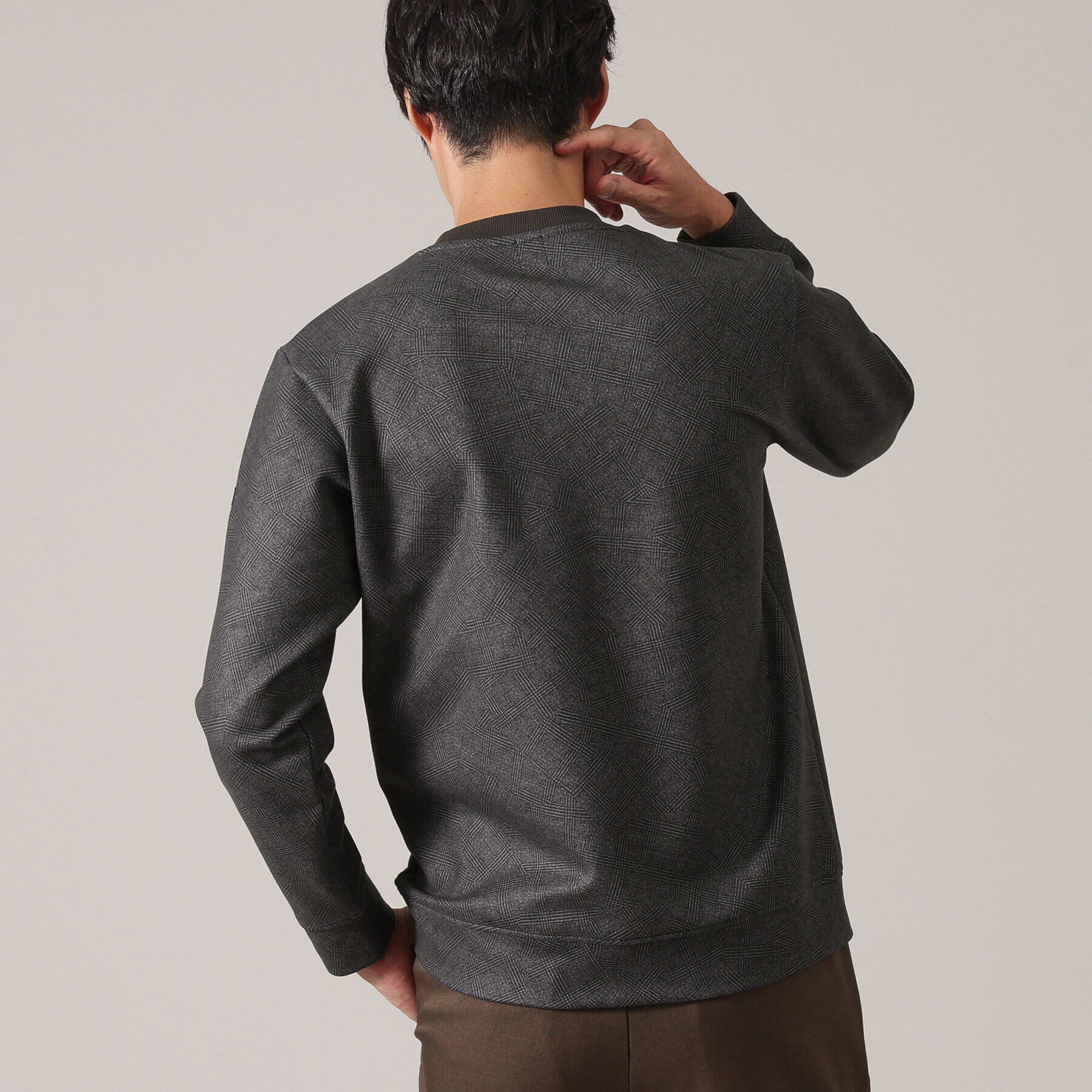 TAKEO KIKUCHI「【DOWN FABRIC】ダウンファブリック プルオーバー スウェット」|パーカー|