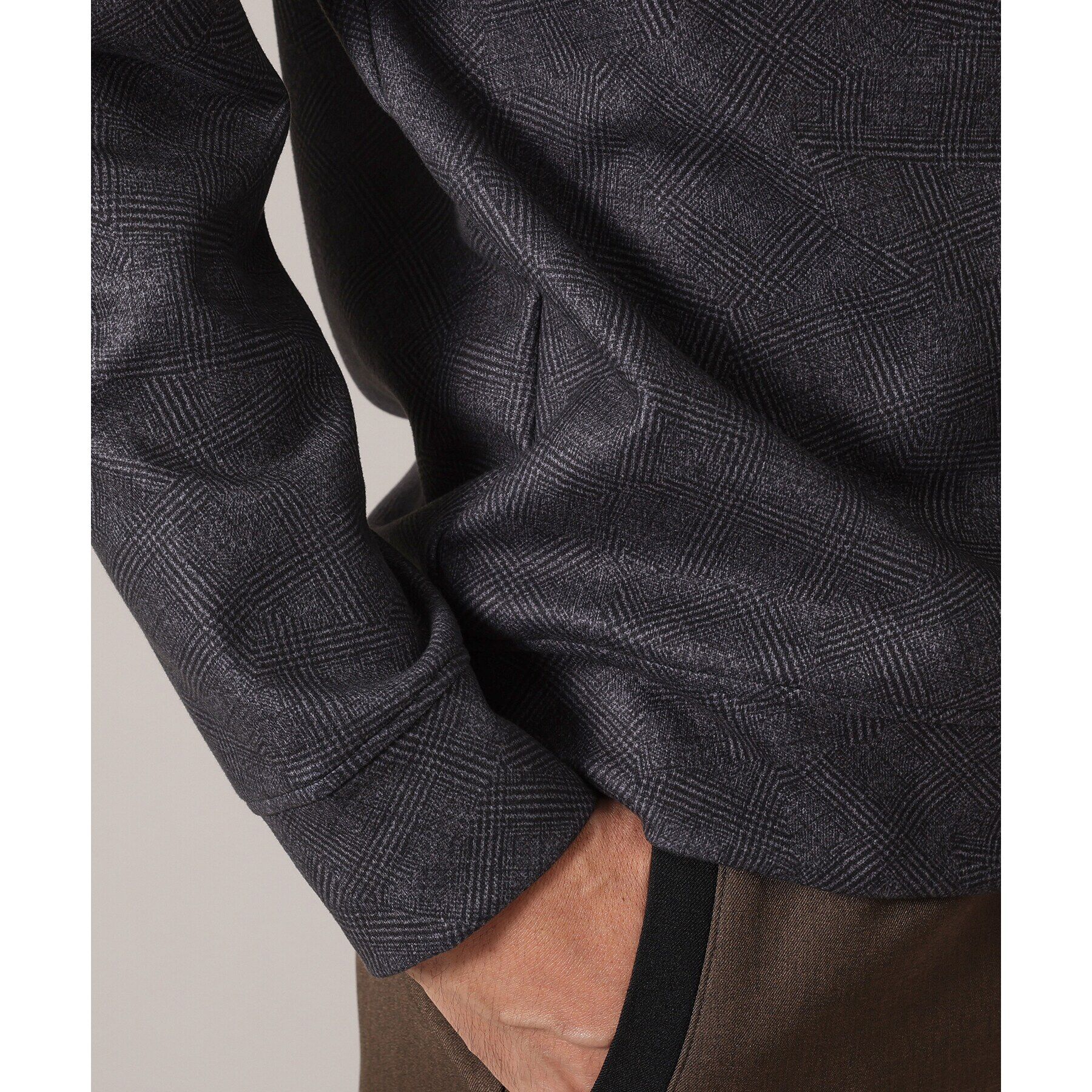 TAKEO KIKUCHI「【DOWN FABRIC】ダウンファブリック プルオーバー スウェット」|パーカー|