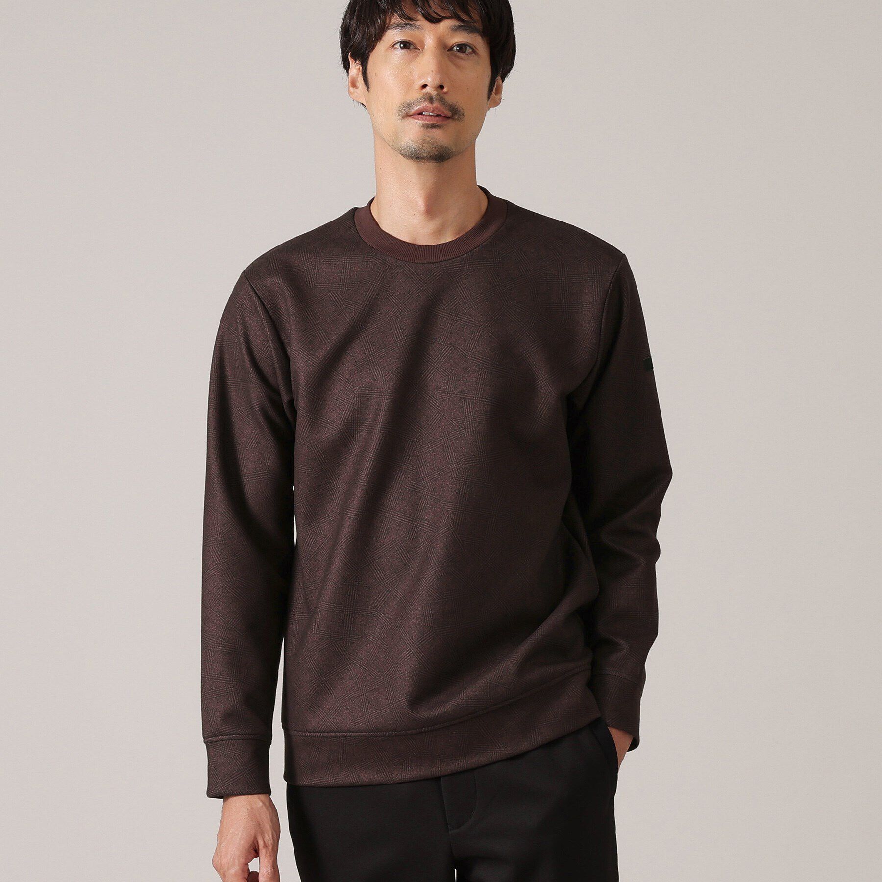 TAKEO KIKUCHI「【DOWN FABRIC】ダウンファブリック プルオーバー スウェット」|パーカー|ﾎﾞﾙﾄﾞｰ(464)