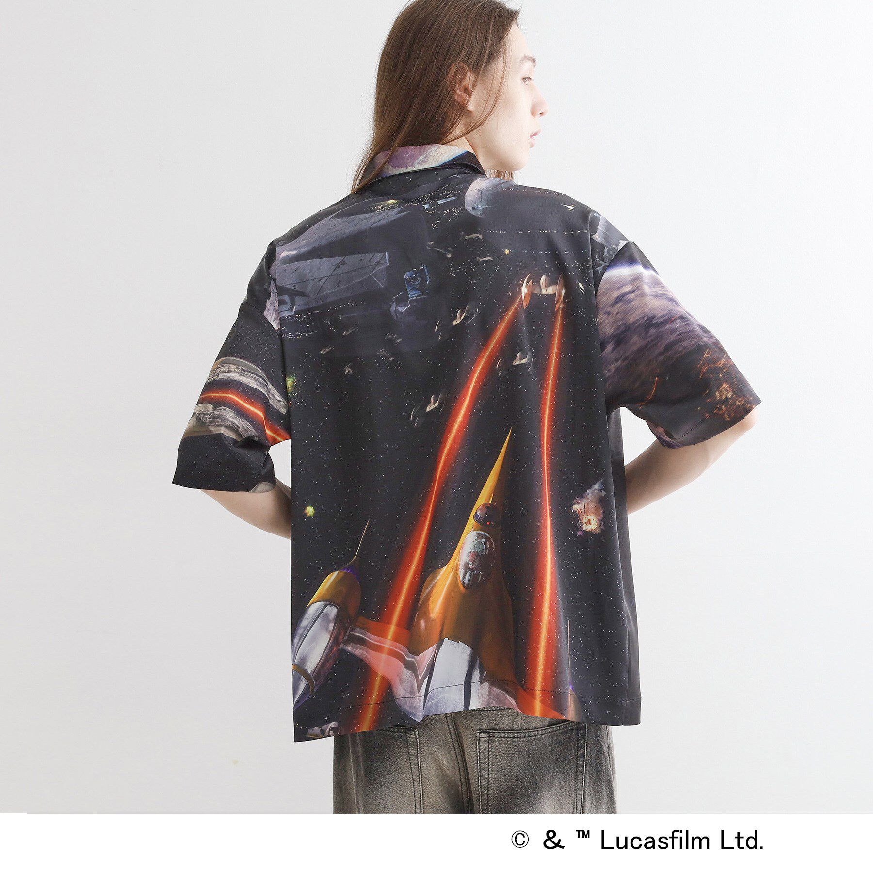 tk.TAKEO KIKUCHI「【STAR WARS】Capsule Collection 2WAY半袖シャツ」|シャツ・ブラウス|