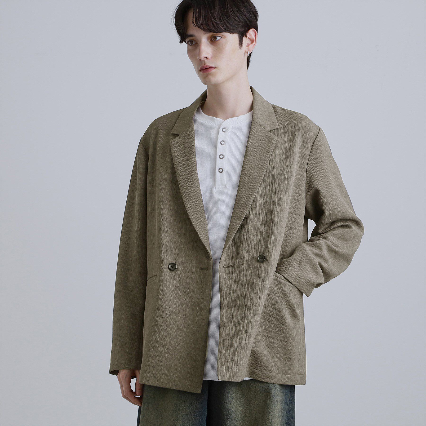 tk.TAKEO KIKUCHI「【セットアップ対応】テッククレープテーラードジャケット」|テーラードジャケット|