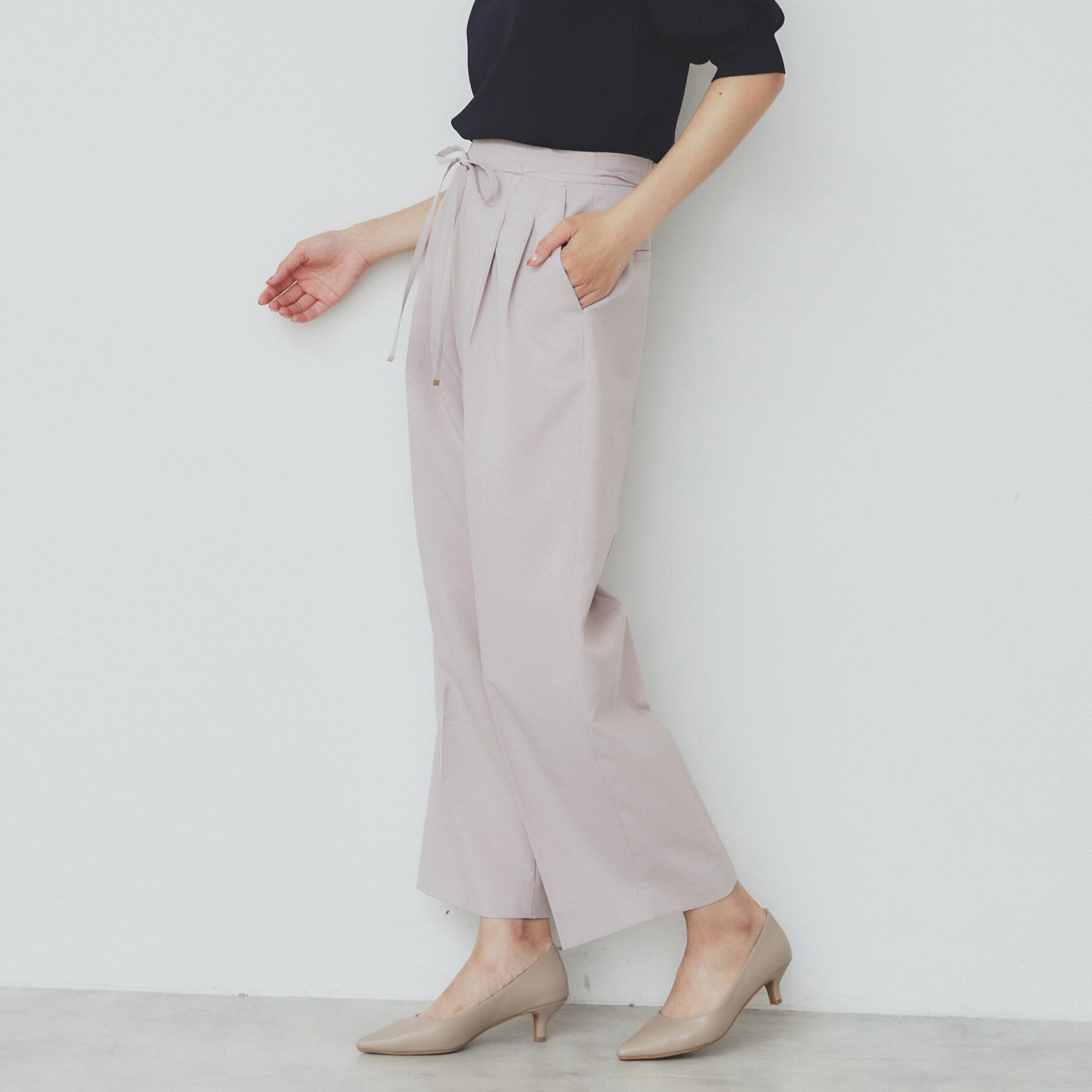 index「ストレッチ2タックワイドパンツ【洗濯機洗い可/接触冷感/吸水速乾】」|その他|