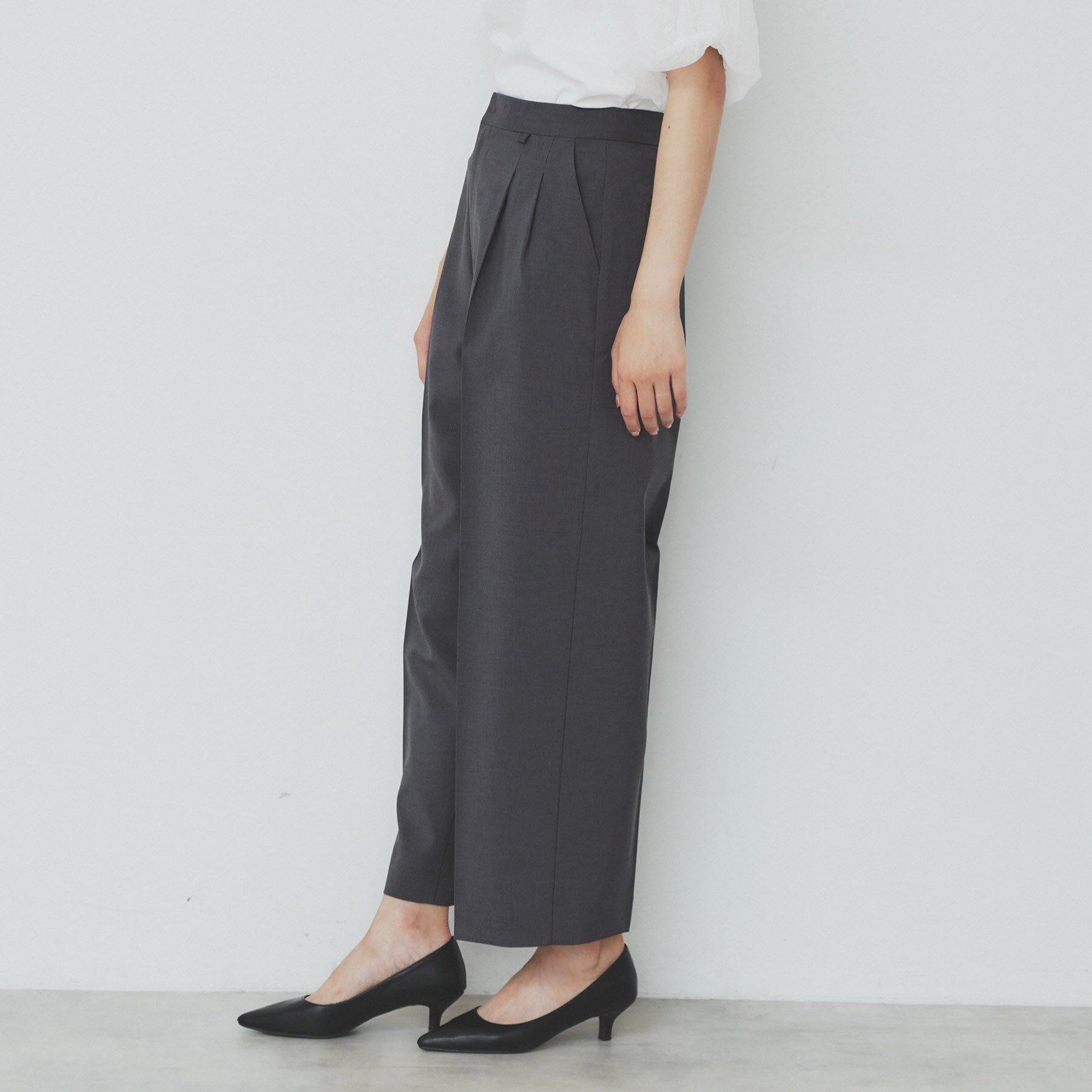 index「ストレッチ2タックワイドパンツ【洗濯機洗い可/接触冷感/吸水速乾】」|その他|