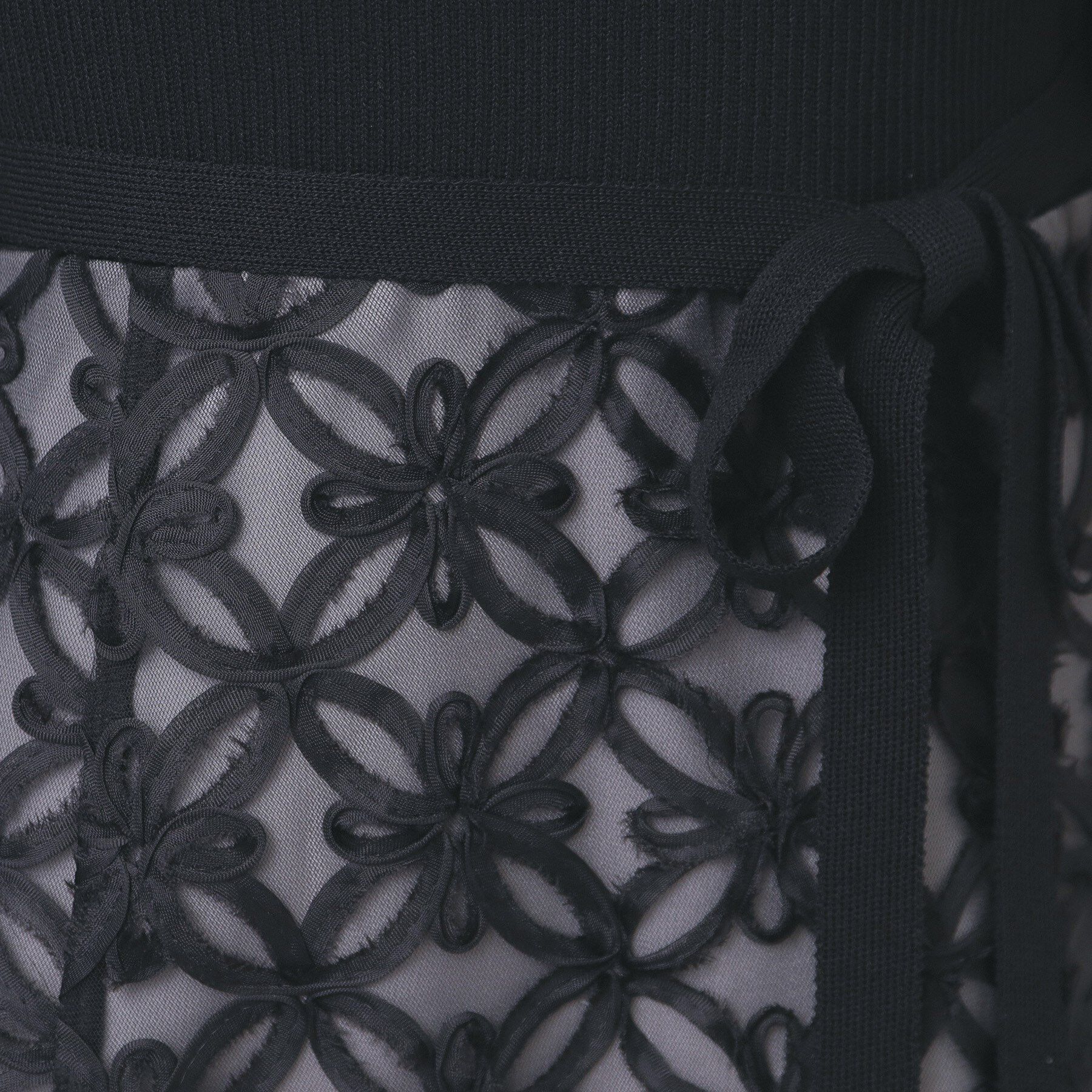 index「フラワーレースドッキングワンピース【洗える/抗ピル】」|ワンピース|