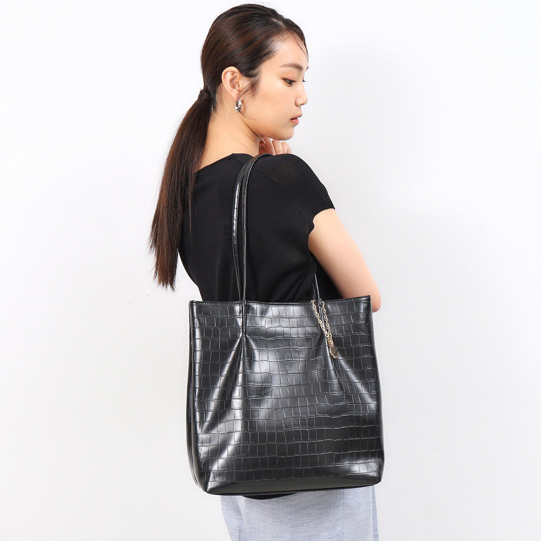 OPAQUE.CLIP「新色追加【A4サイズ対応】シンプルトートバッグ」|トートバッグ|