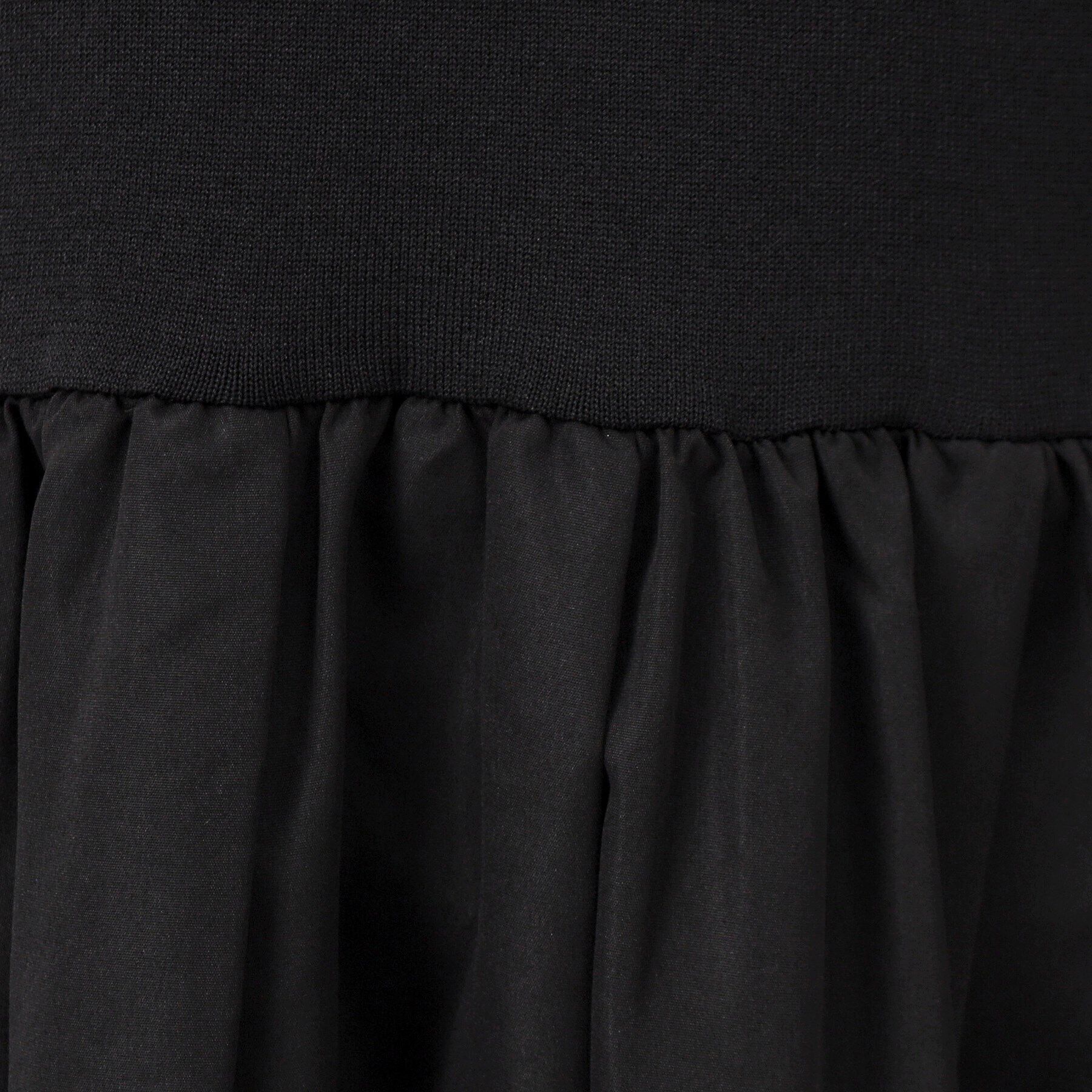 OPAQUE.CLIP「フレンチスリーブニットドッキングワンピース【洗濯機洗い可】」|ワンピース|