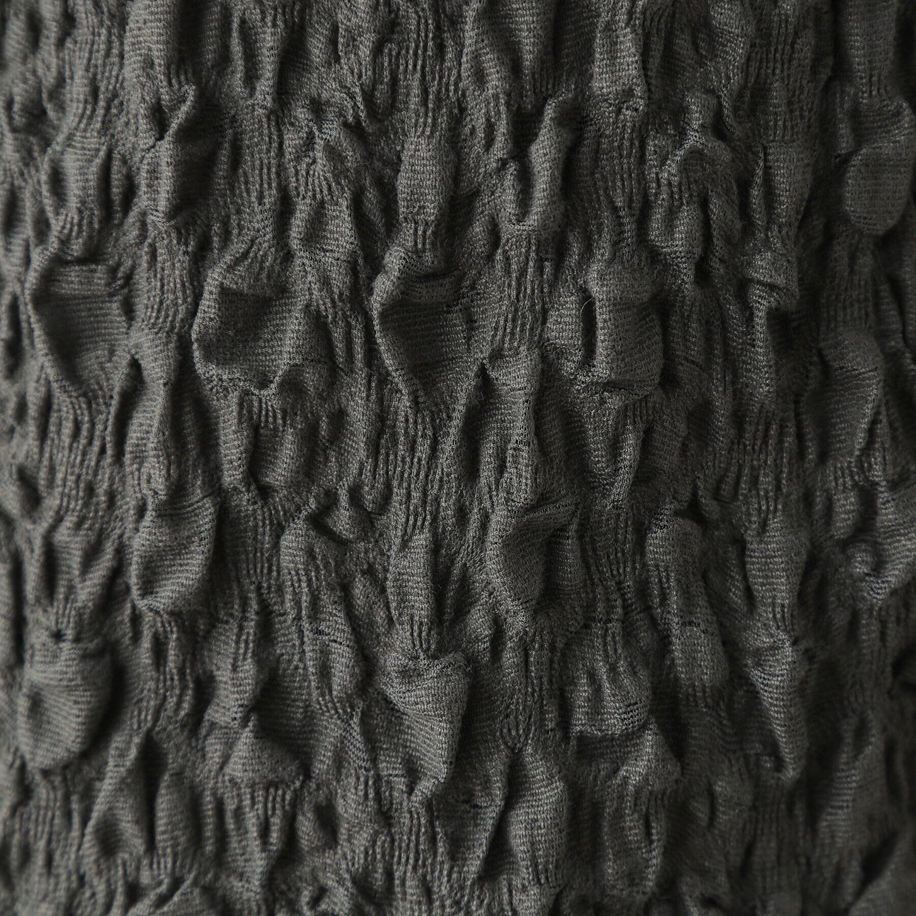 OPAQUE.CLIP「シャーリングレース5分袖カットソー【洗濯機洗い可】」|Tシャツ・カットソー|