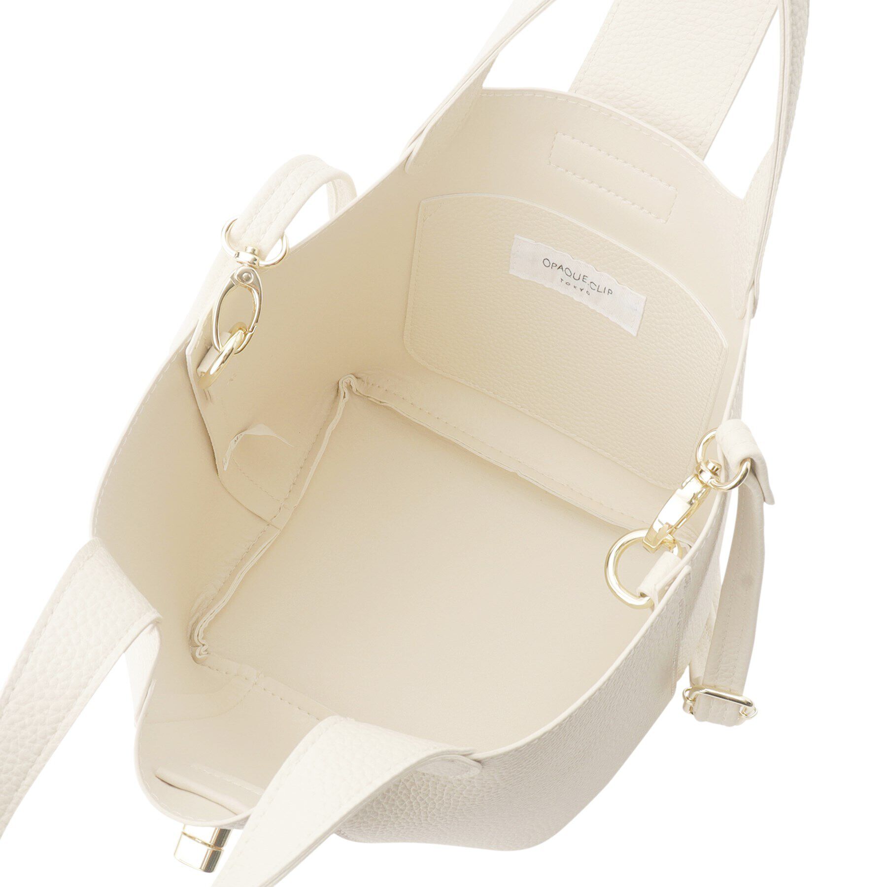 OPAQUE.CLIP「【2WAY】フロントひねりデザイントートバッグ」|トートバッグ|