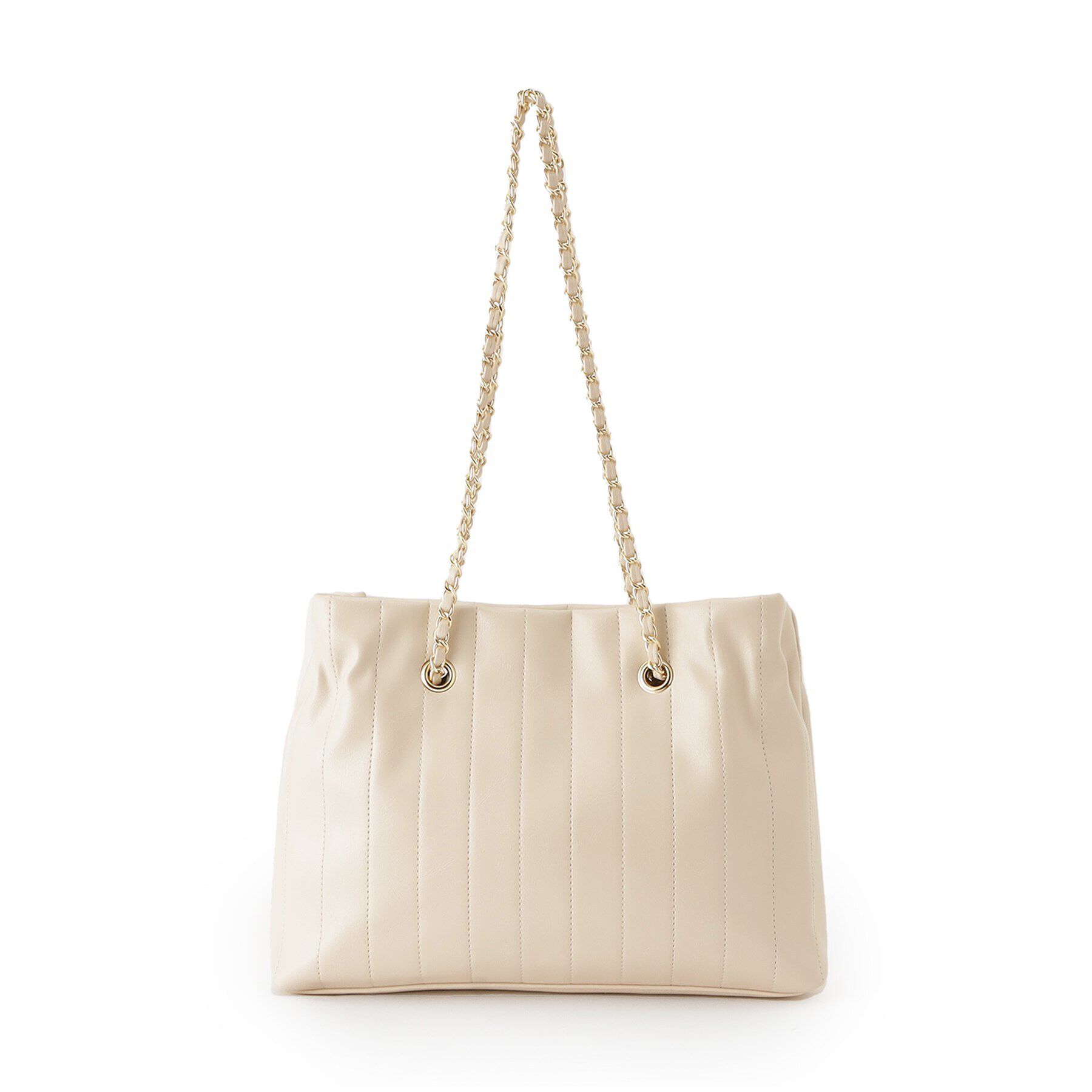 OPAQUE.CLIP「ストライプキルトチェーンショルダーバッグ」|ショルダー・メッセンジャー|