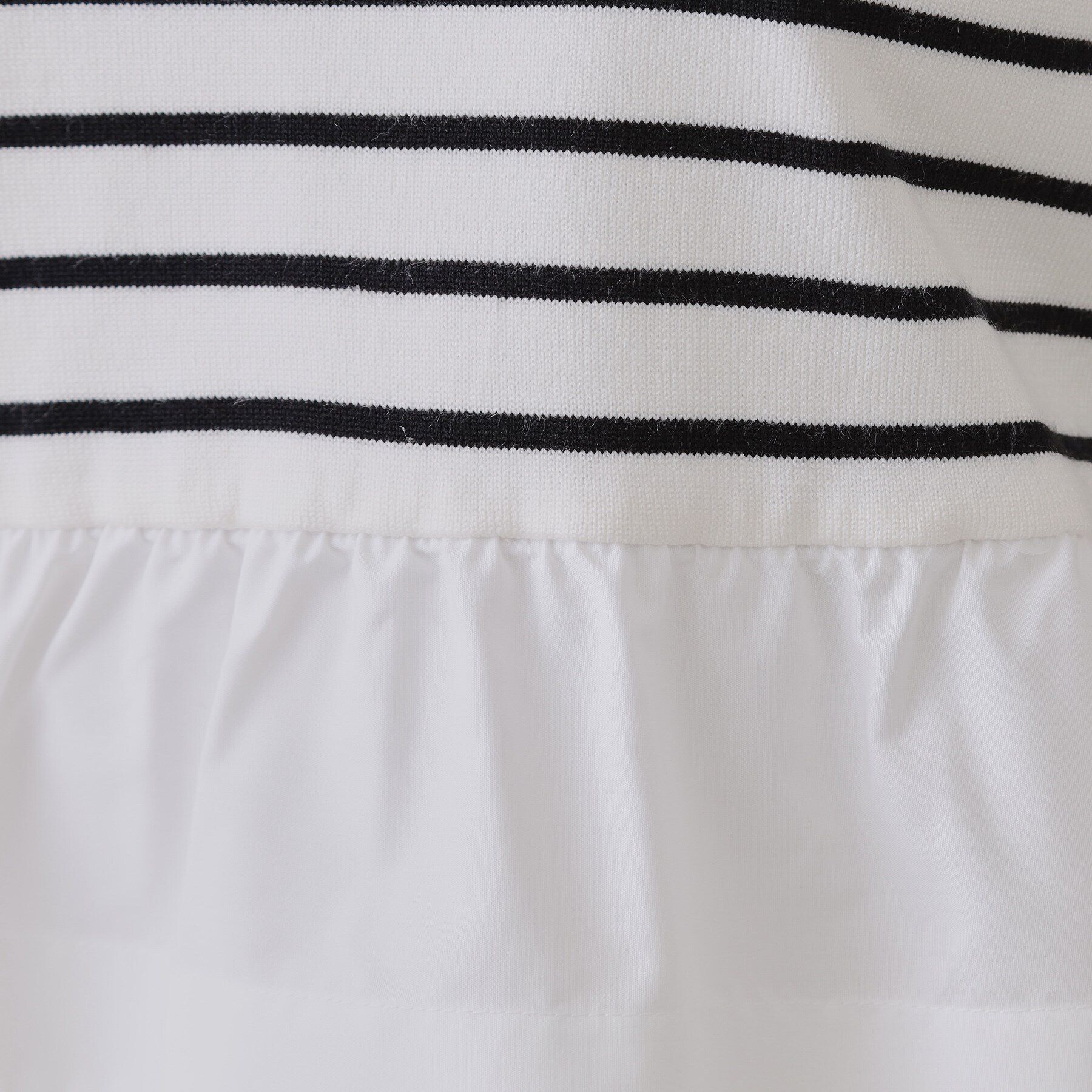 OPAQUE.CLIP「ペプラムドッキングニット【洗濯機洗い可】」|ニット・セーター|