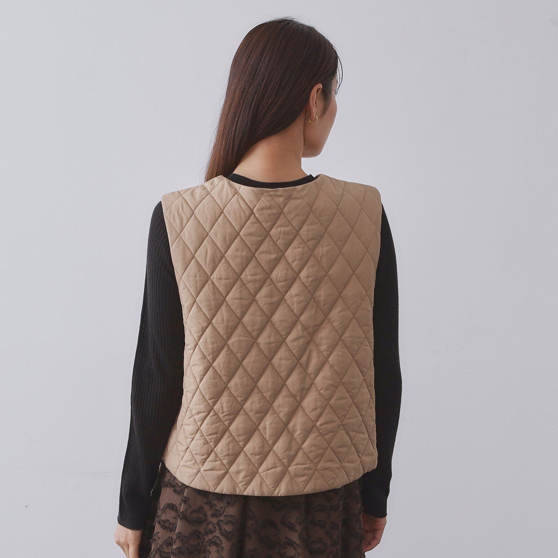 OPAQUE.CLIP「《ツインセット》マウンテンパーカー&times;キルティングベストライナー【撥水/洗濯機OK】」|ブルゾン・スタジャン|