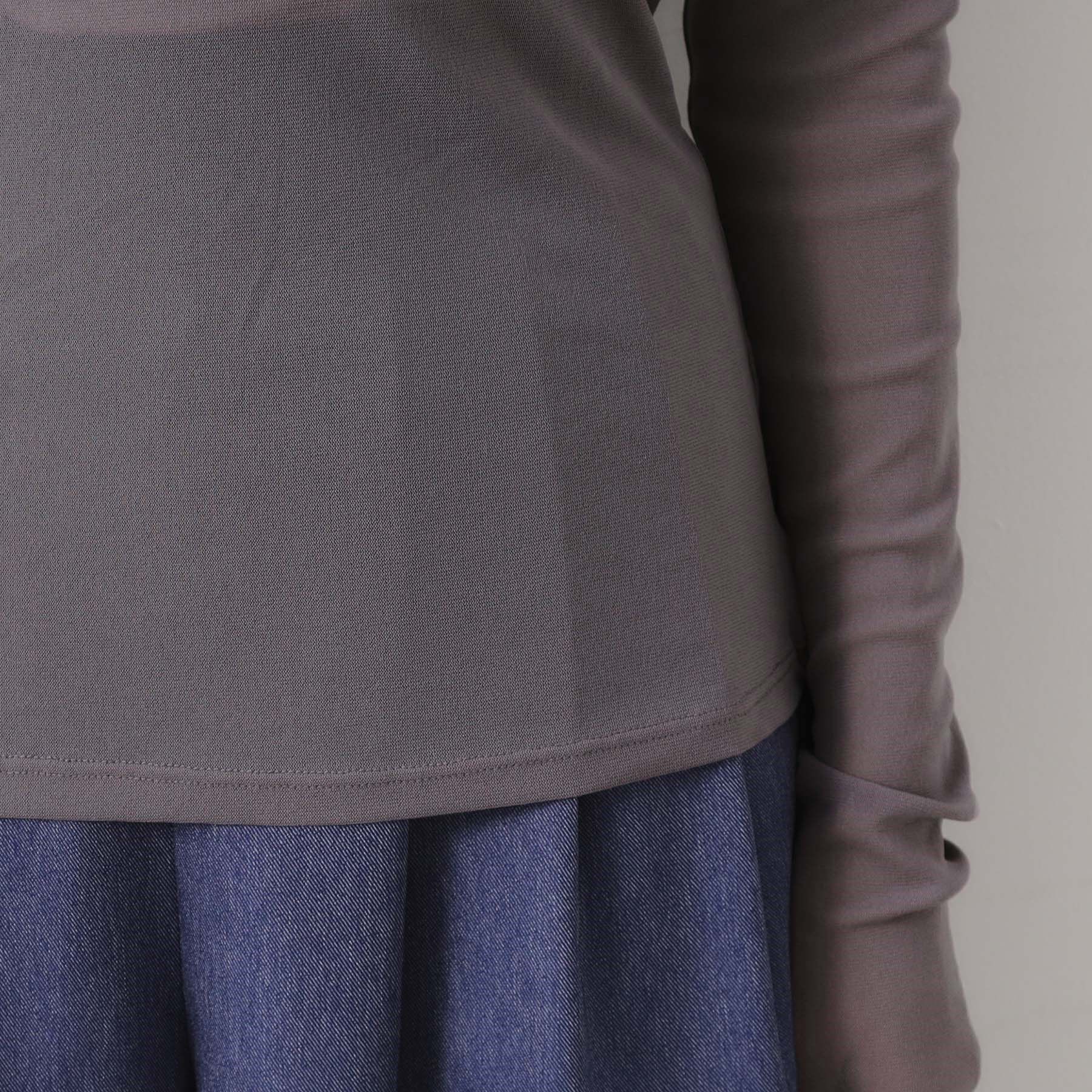 Couture broach「チュールクルーネックTシャツ」|Tシャツ・カットソー|