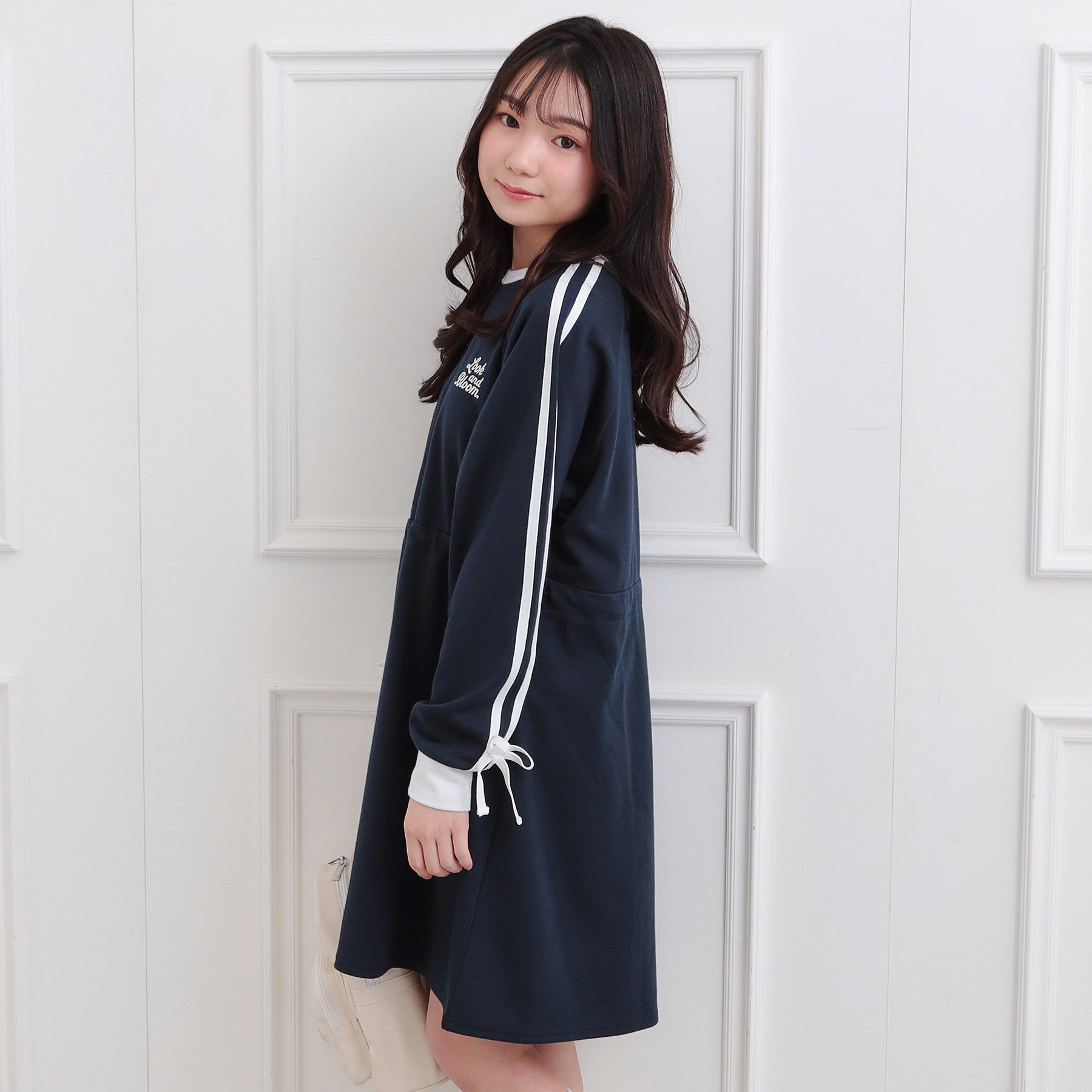 PINK-latte「ポンチドロストワンピース」|ワンピース|