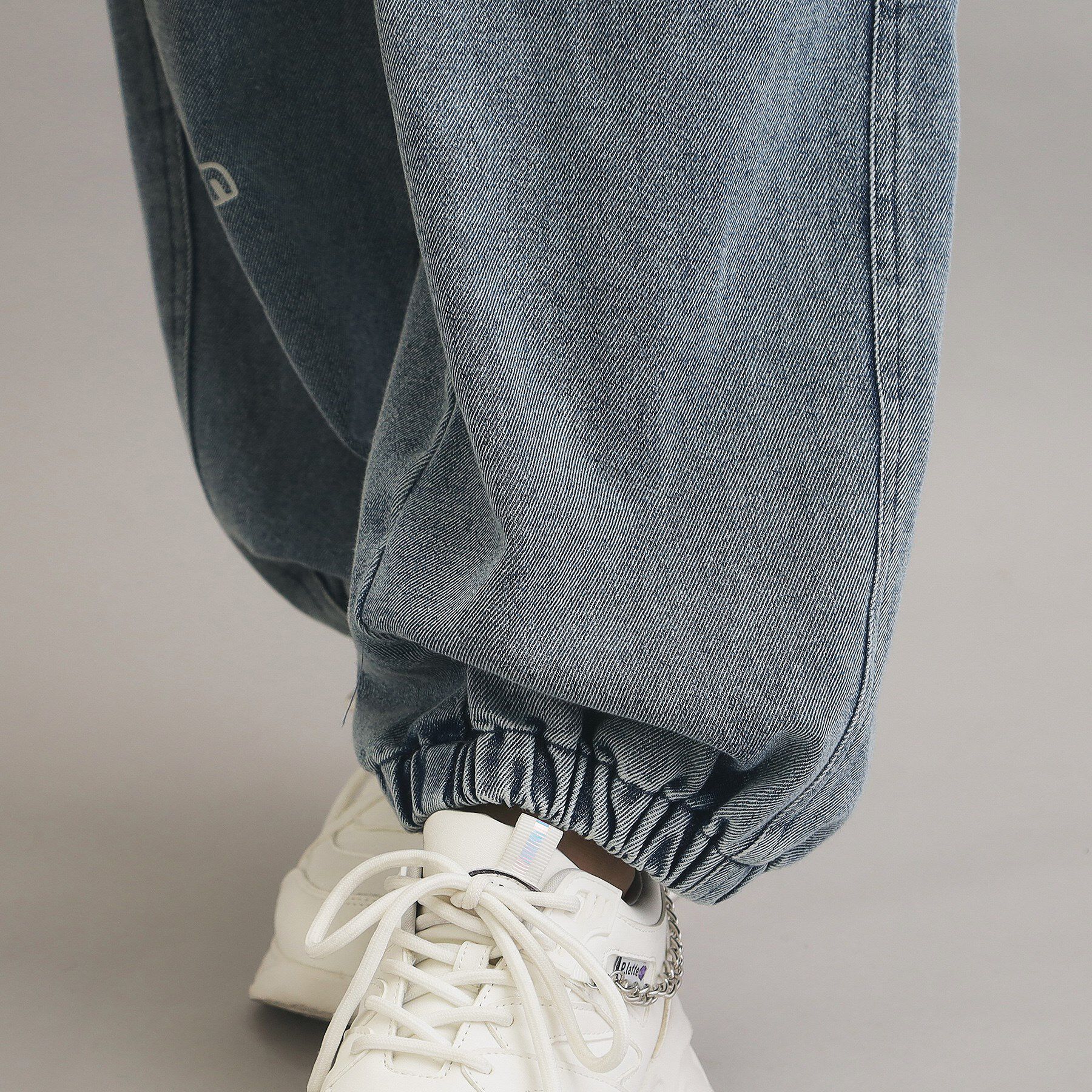 PINK-latte「らくがきデニムカーゴパンツ」|その他|