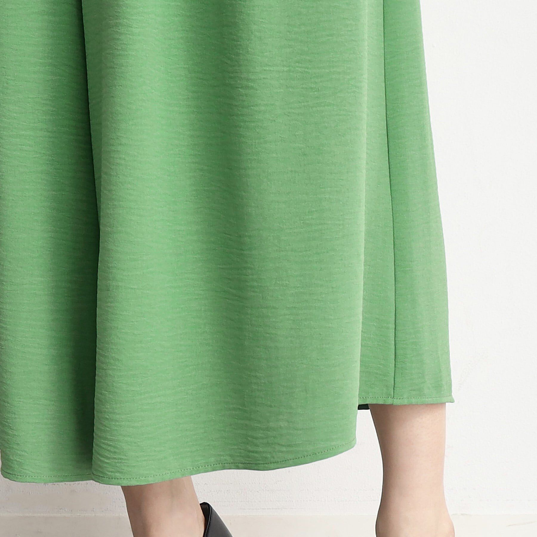 THE SHOP TK「【涼しい！/シワになりにくい/吸水速乾/洗える】フレアスカートパンツ」|その他|