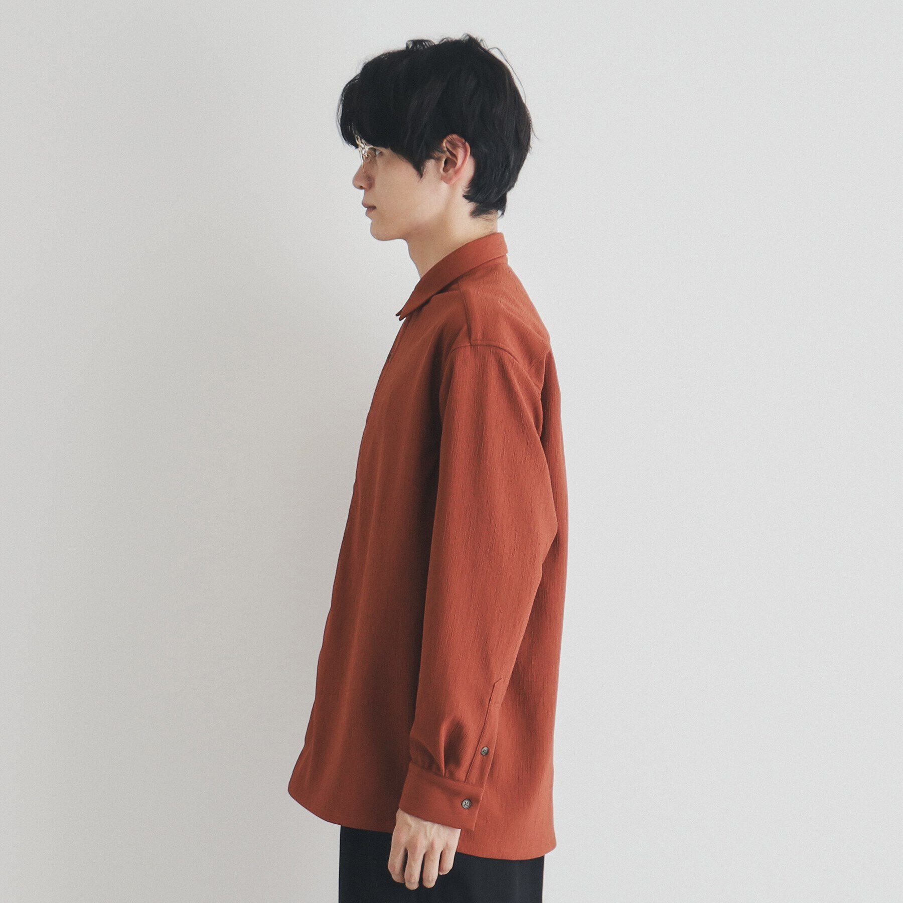 THE SHOP TK「リラックスシルエット楊柳シャツ」|シャツ・ブラウス|