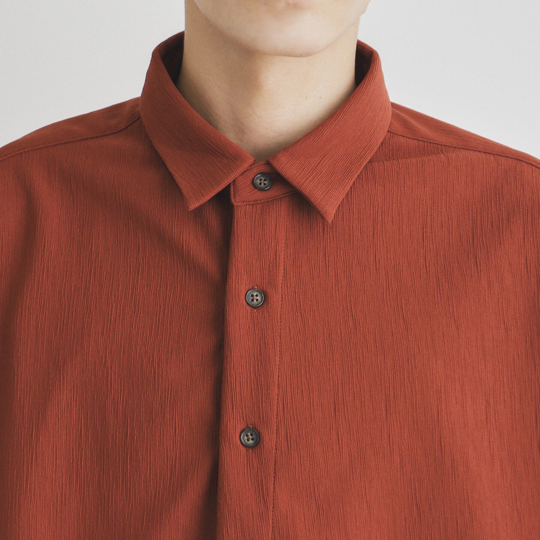 THE SHOP TK「リラックスシルエット楊柳シャツ」|シャツ・ブラウス|