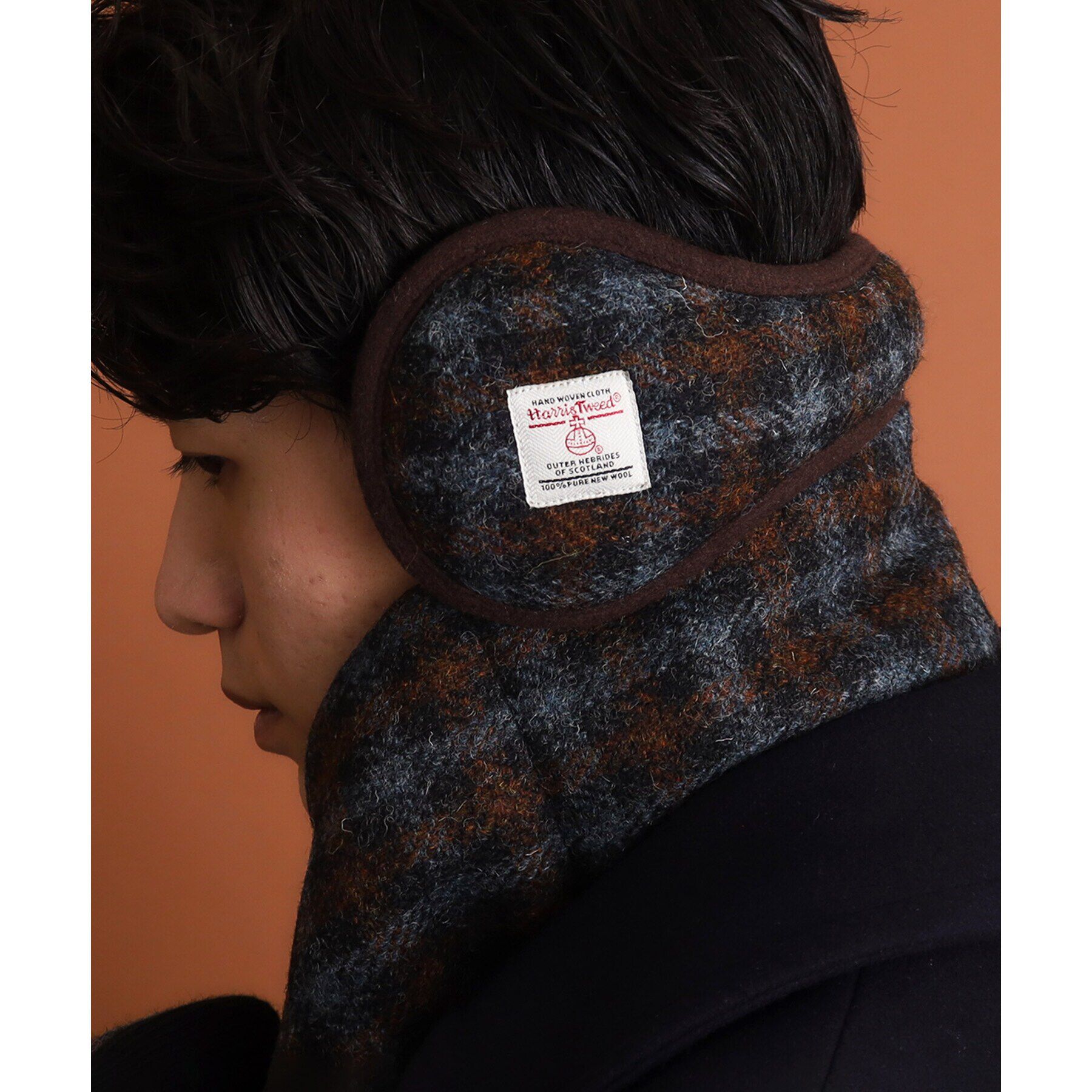 THE SHOP TK「【HARRIS TWEED／ハリスツイード】イヤーマフ」|イヤーマフ|ブルー(293)