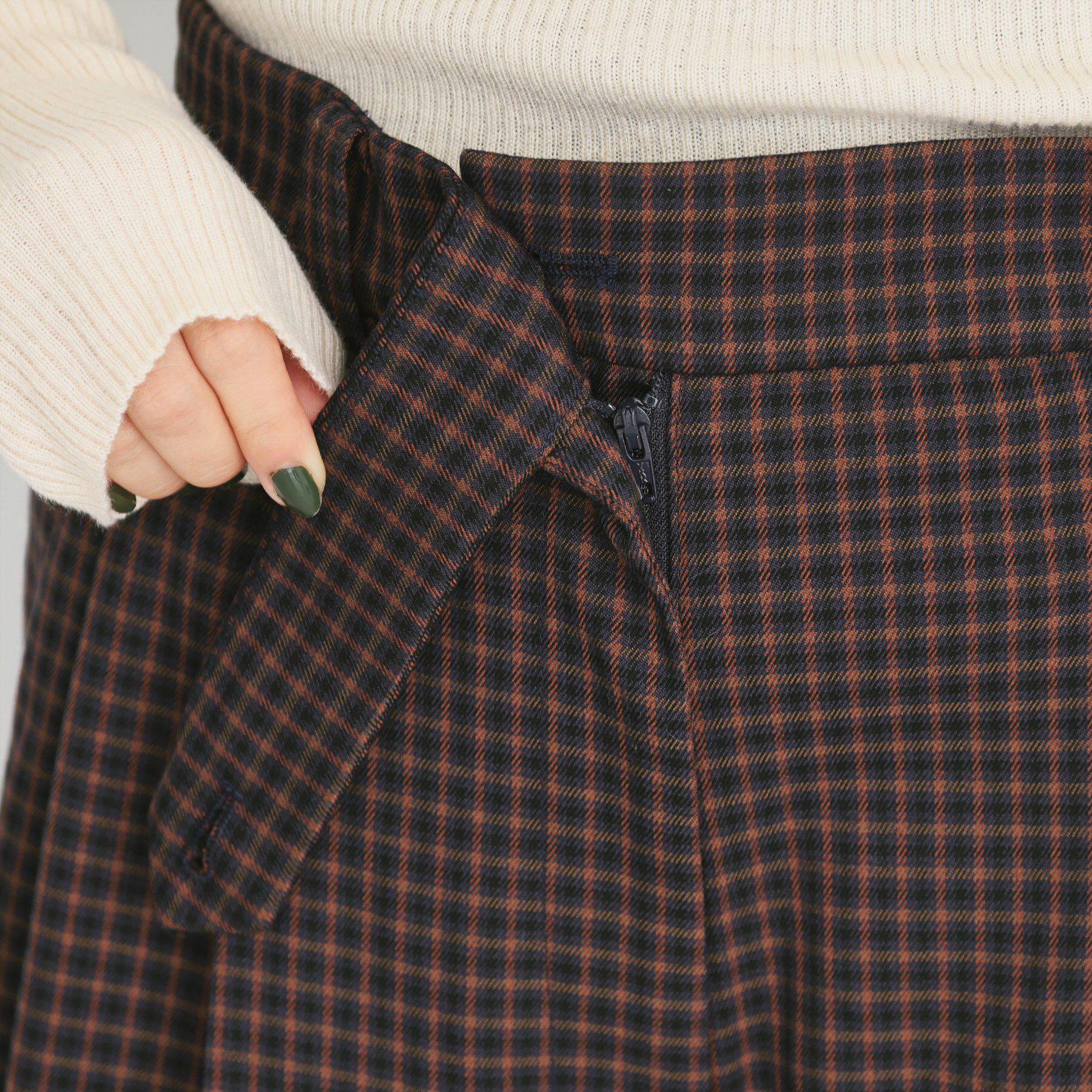 THE SHOP TK「【洗えるパンツ】裏起毛タックワイド」|その他|