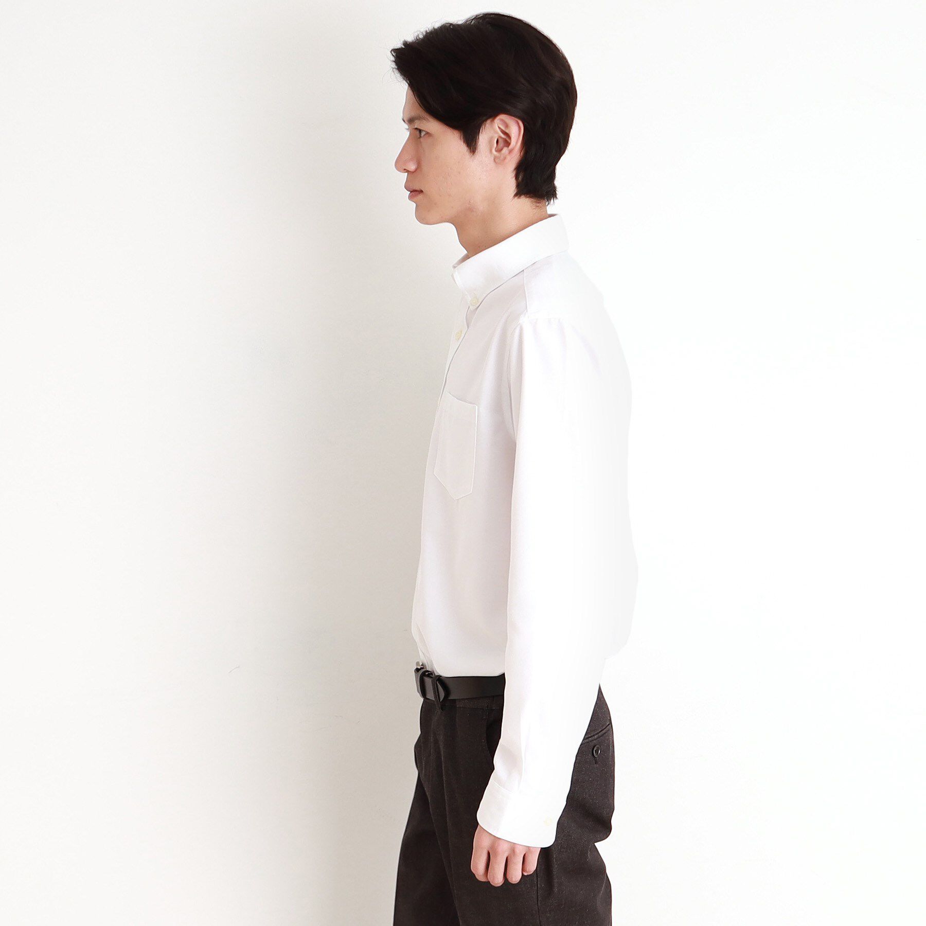 THE SHOP TK「瞬乾オックスシャツ 速乾素材／ON・OFF対応」|シャツ・ブラウス|