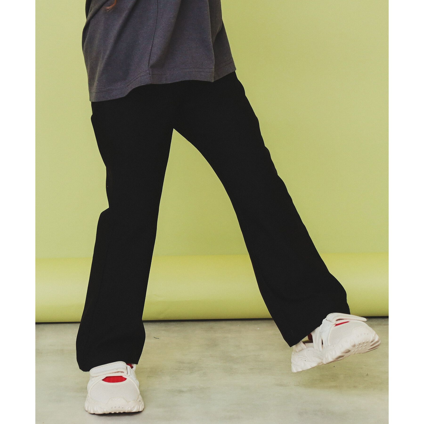 THE SHOP TK「【110-150】のびーるフレアパンツ/洗濯機OK」|その他|