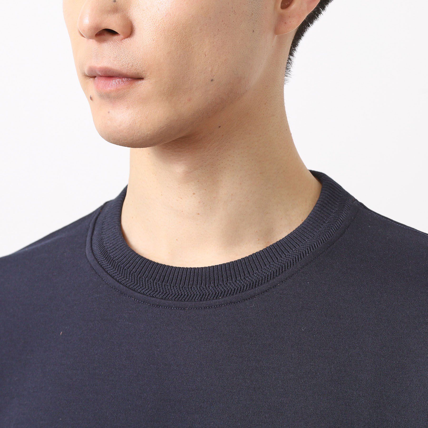 THE SHOP TK「ダブルフェイス半袖Tシャツ　【洗濯機OK】」|Tシャツ・カットソー|